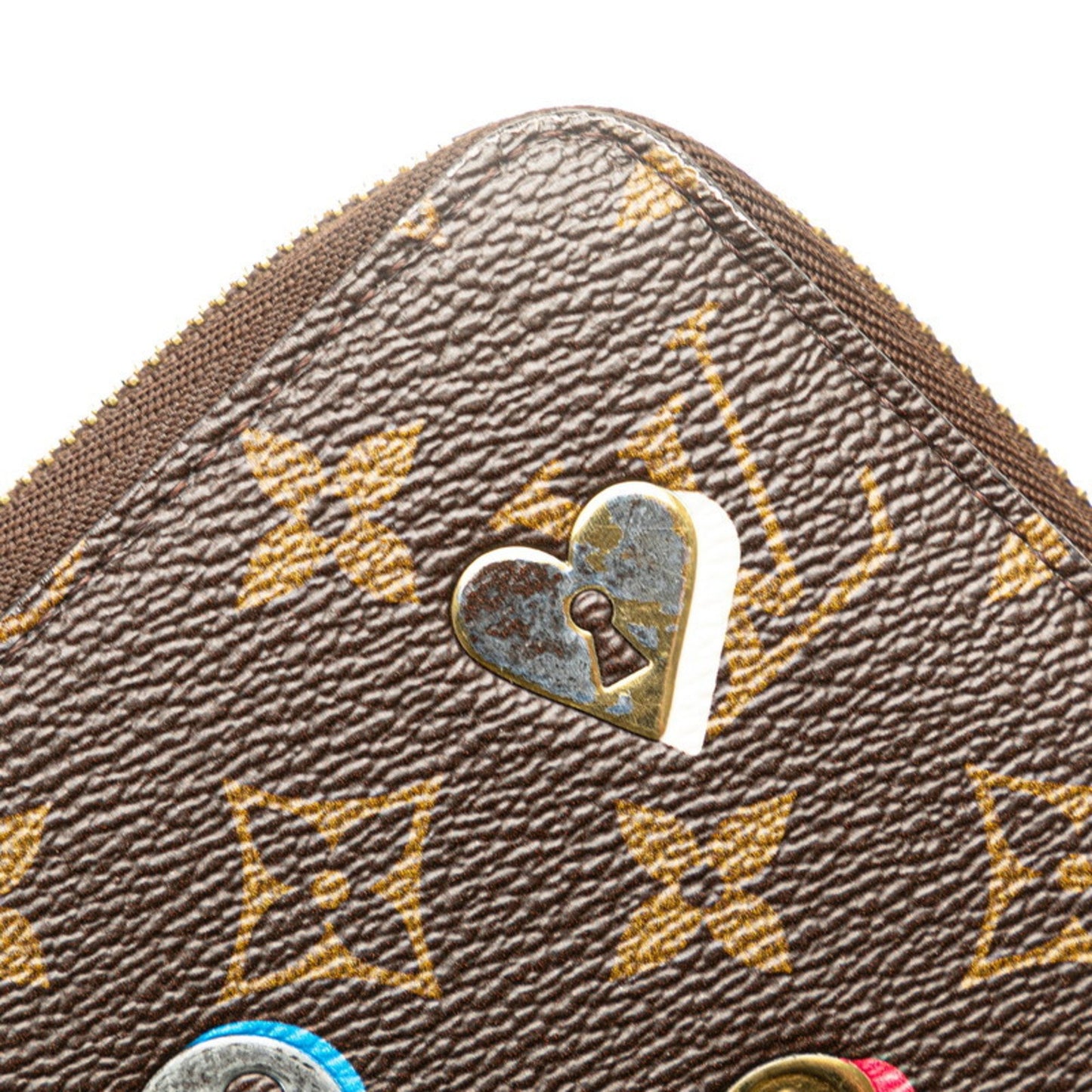 Louis Vuitton Zippy wallet, Brown, Canvas, wallet