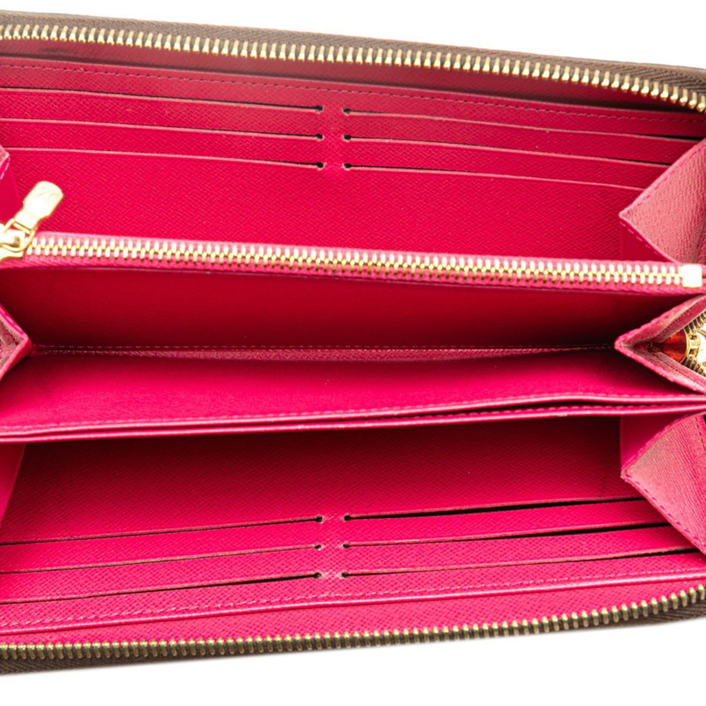 Louis Vuitton Zippy wallet, Brown, Canvas, wallet