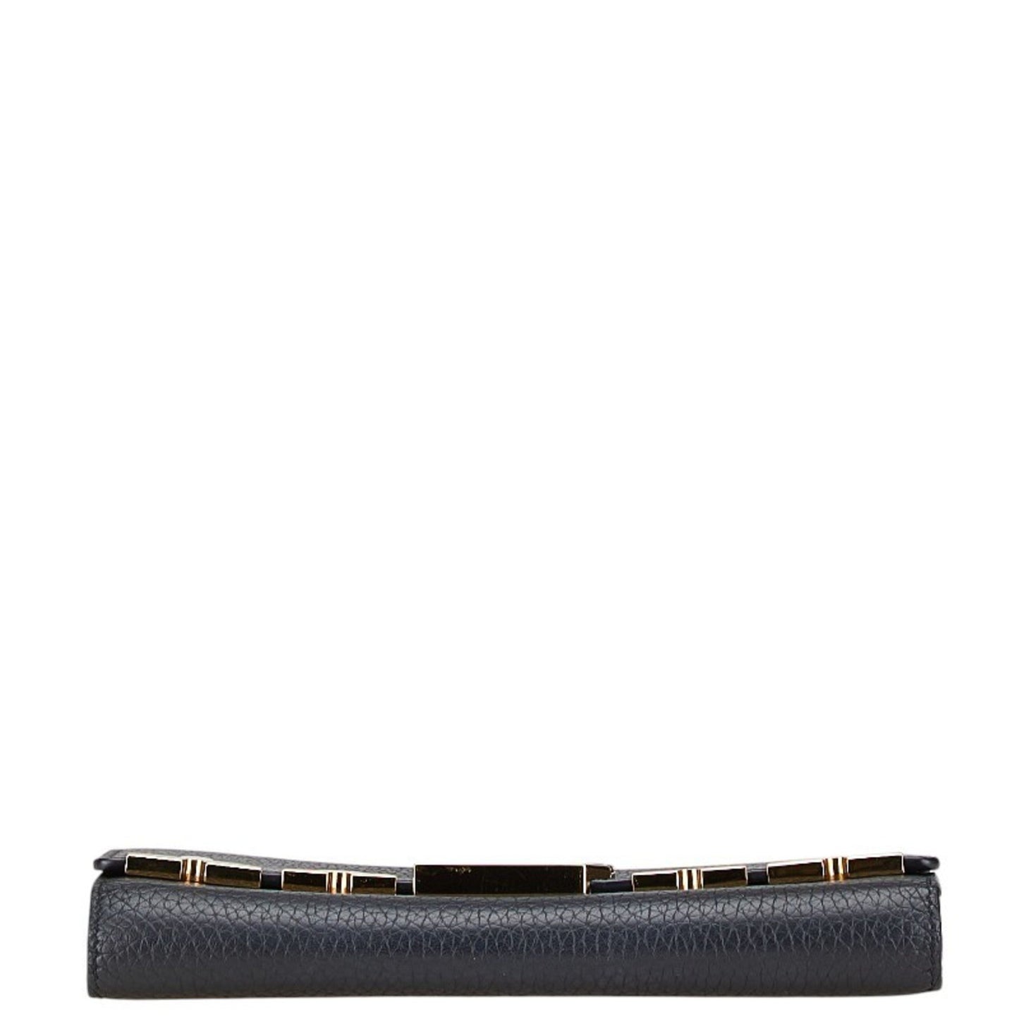 Louis Vuitton Capucines, Black, Leather, wallet