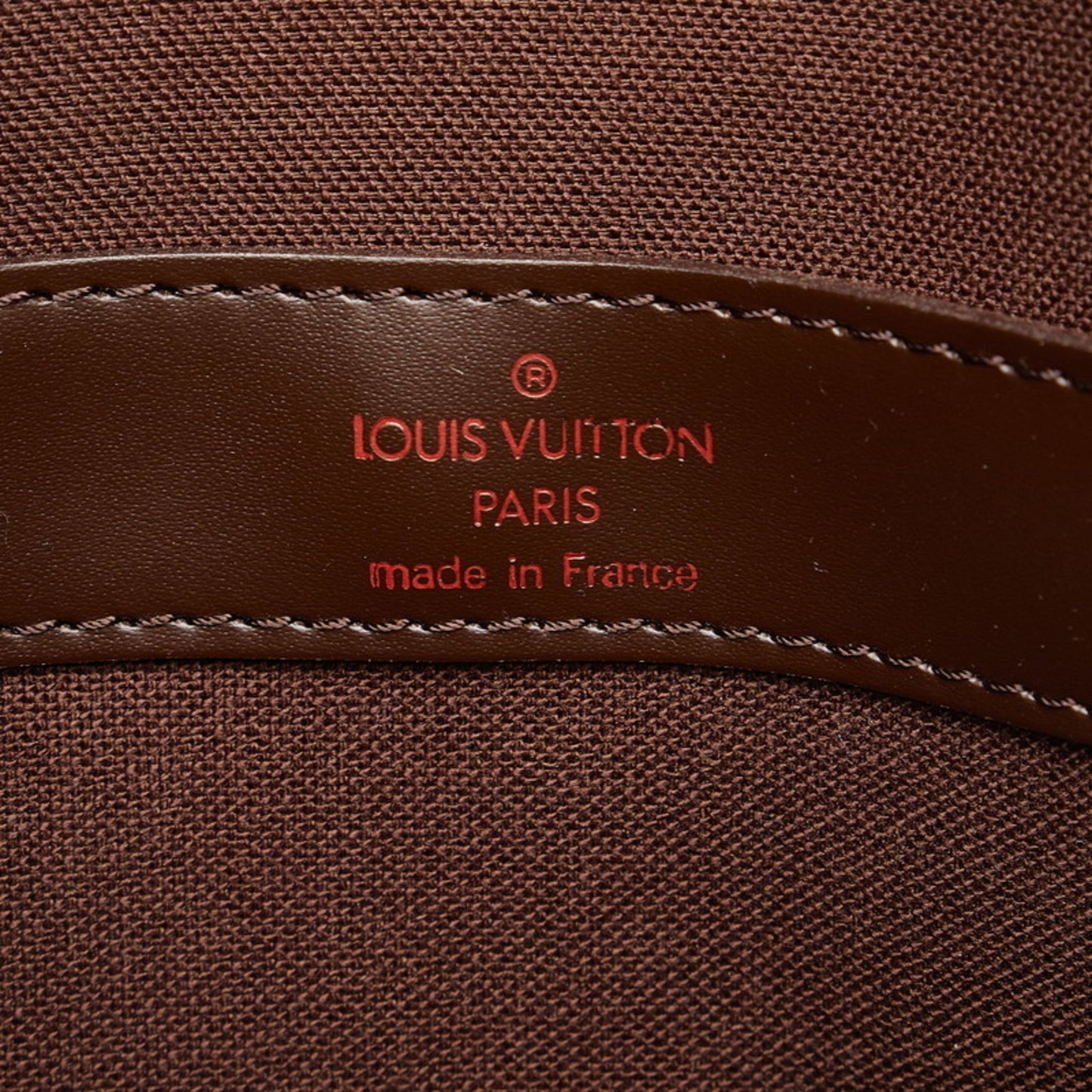 Louis Vuitton Naviglio, Brown, Canvas, shoulder