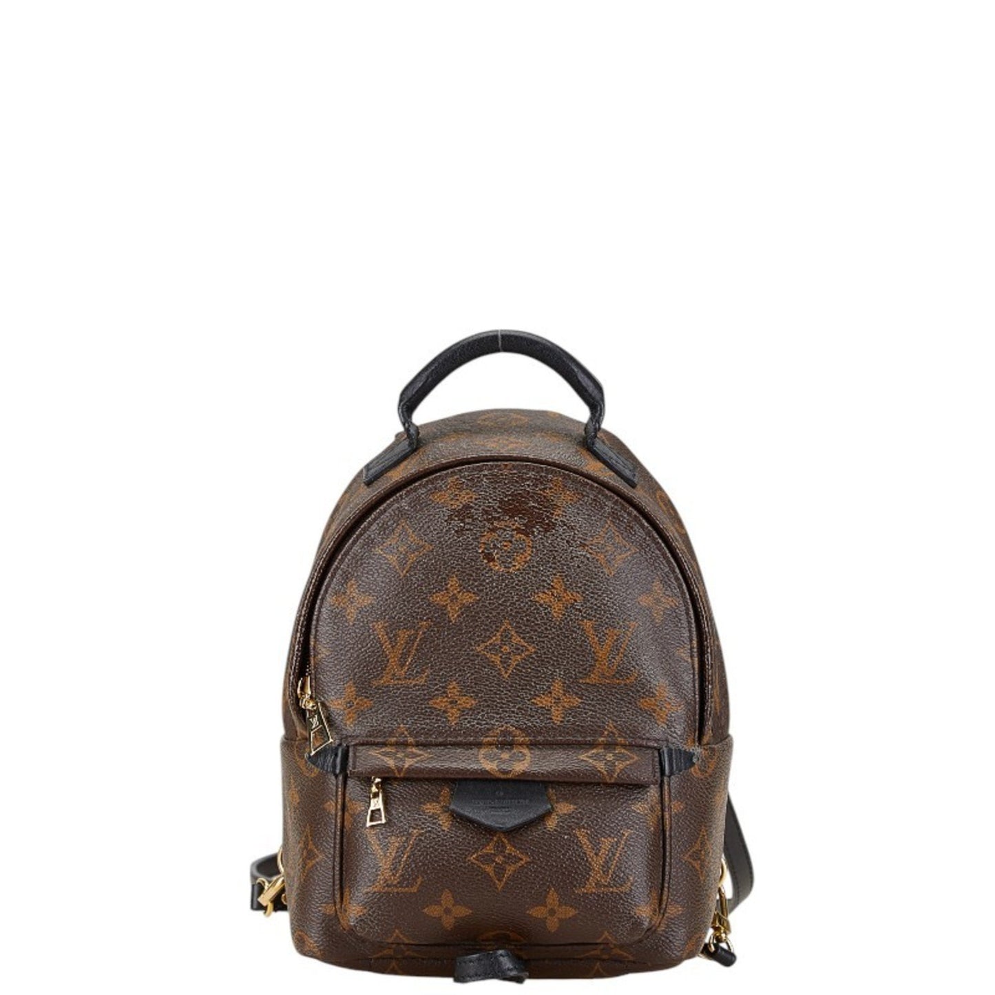 Louis Vuitton Palm Springs mini, Brown, Canvas, backpack