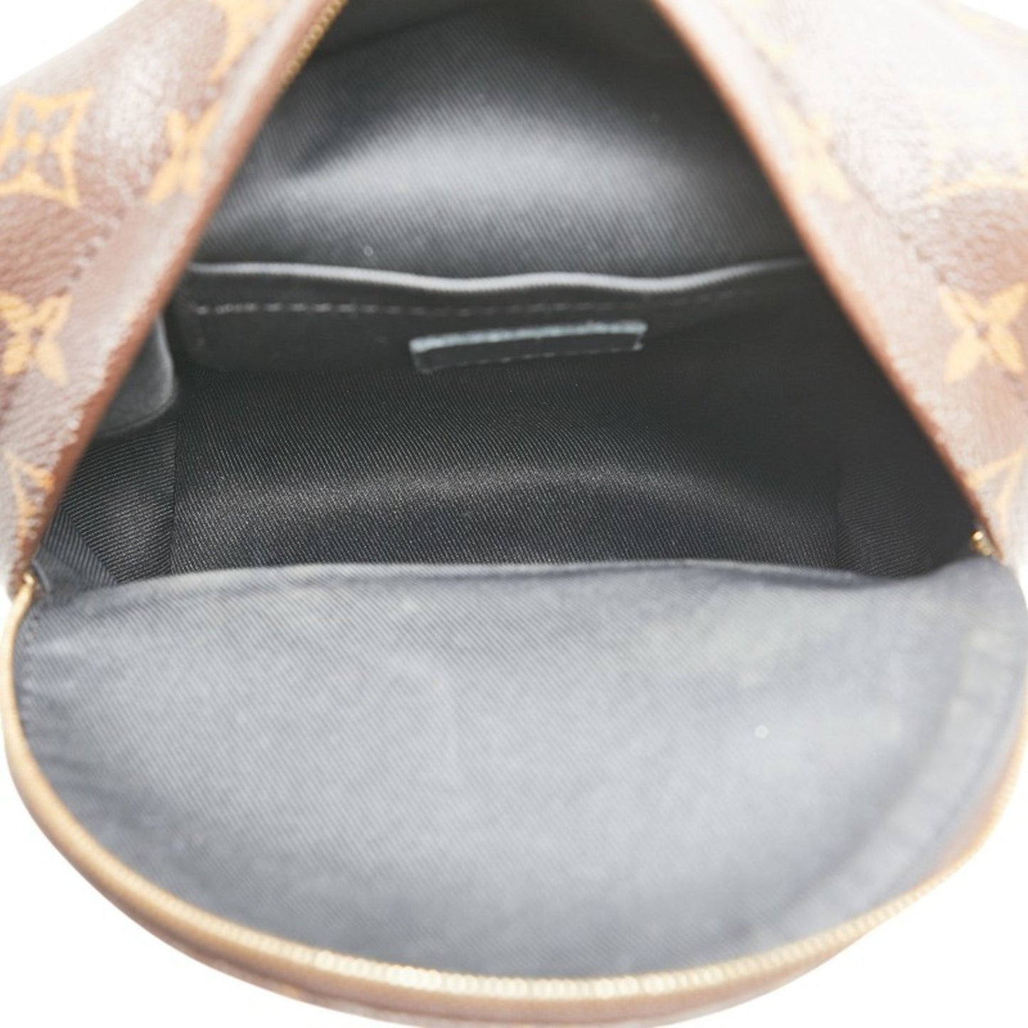 Louis Vuitton Palm Springs mini, Brown, Canvas, backpack