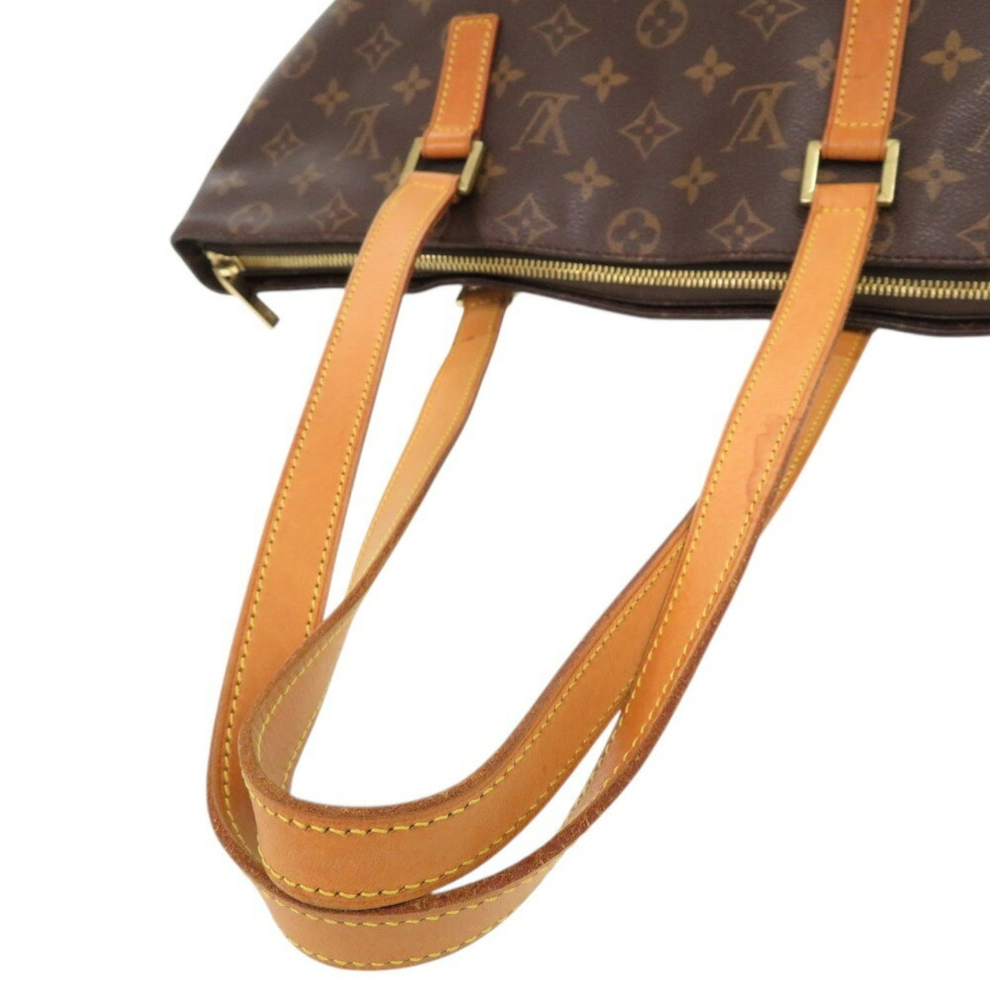 Louis Vuitton Mezzo, Brown, Canvas, tote