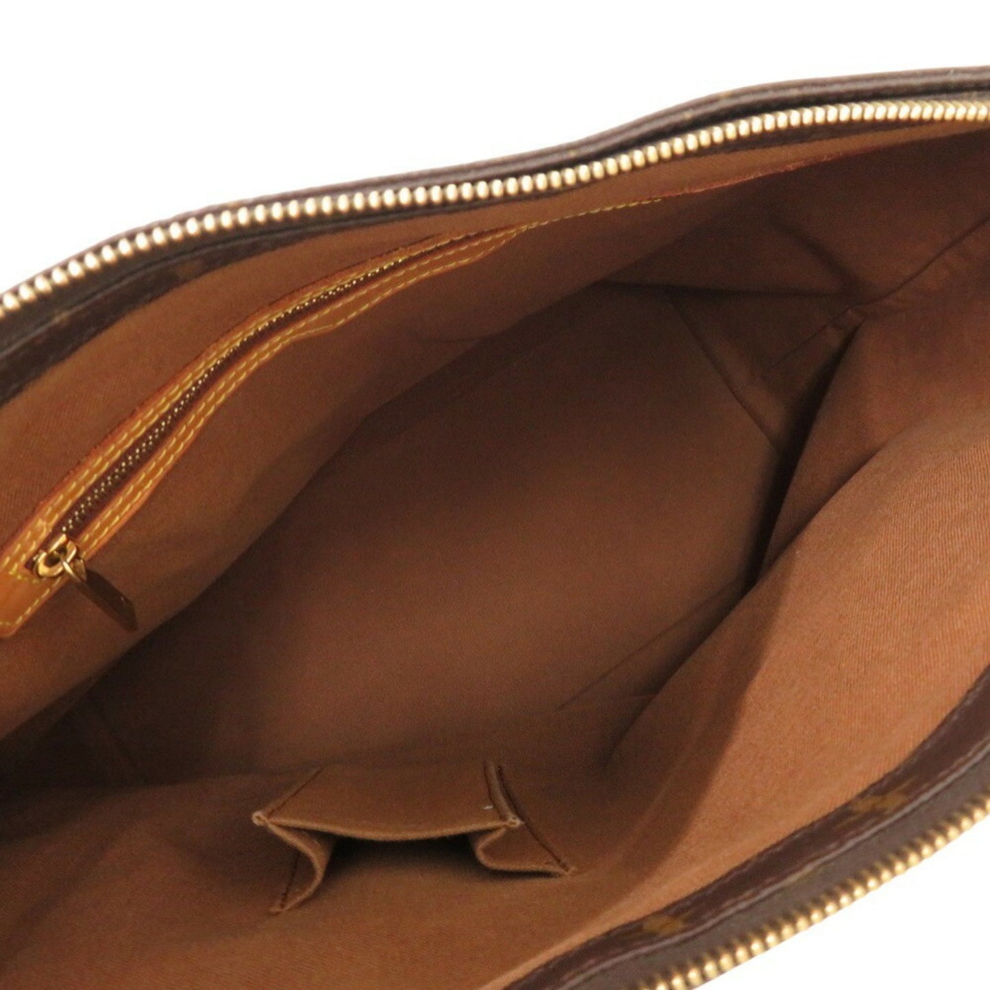 Louis Vuitton Mezzo, Brown, Canvas, tote