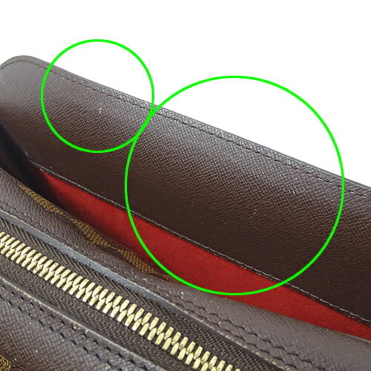 Louis Vuitton Triana, Brown, Canvas, handbag