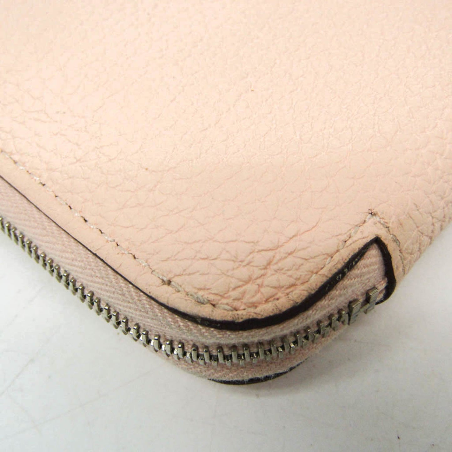 Hermès Azap, Pink, Leather, wallet