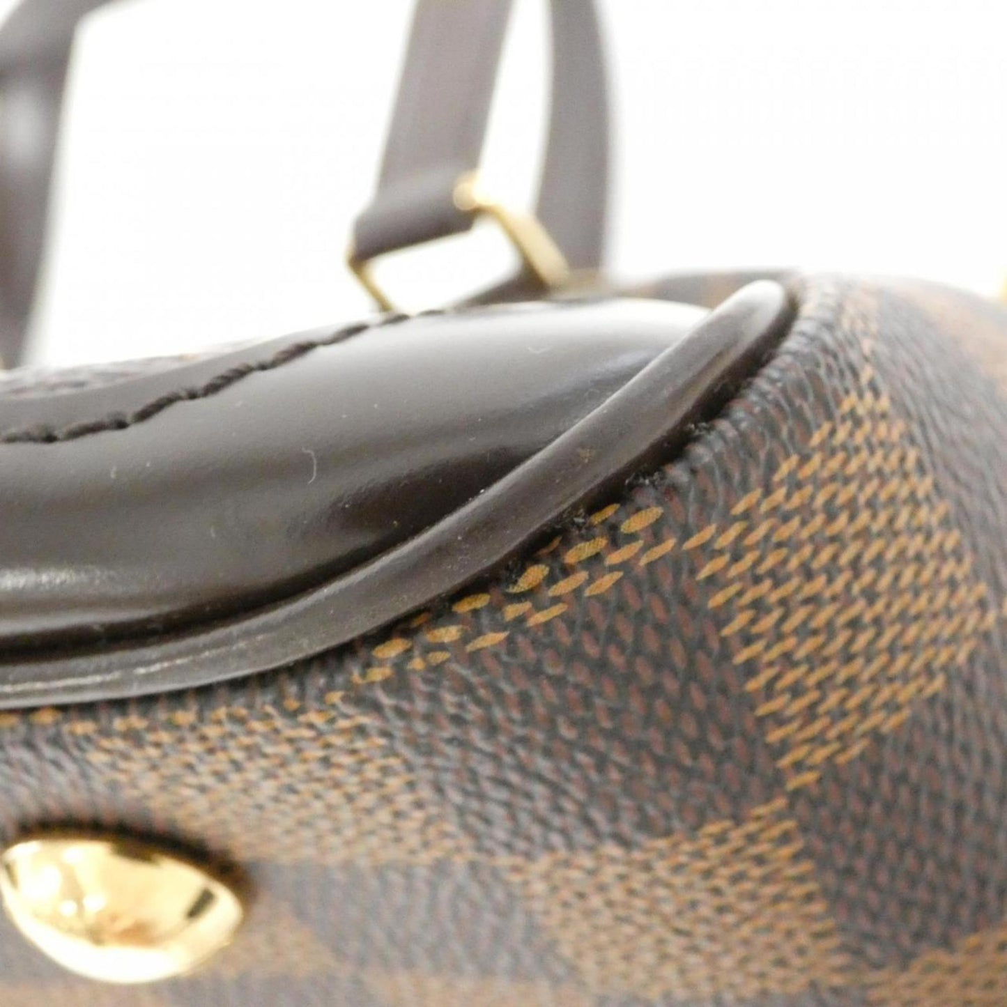 Louis Vuitton Verona, Brown, Canvas, handbag