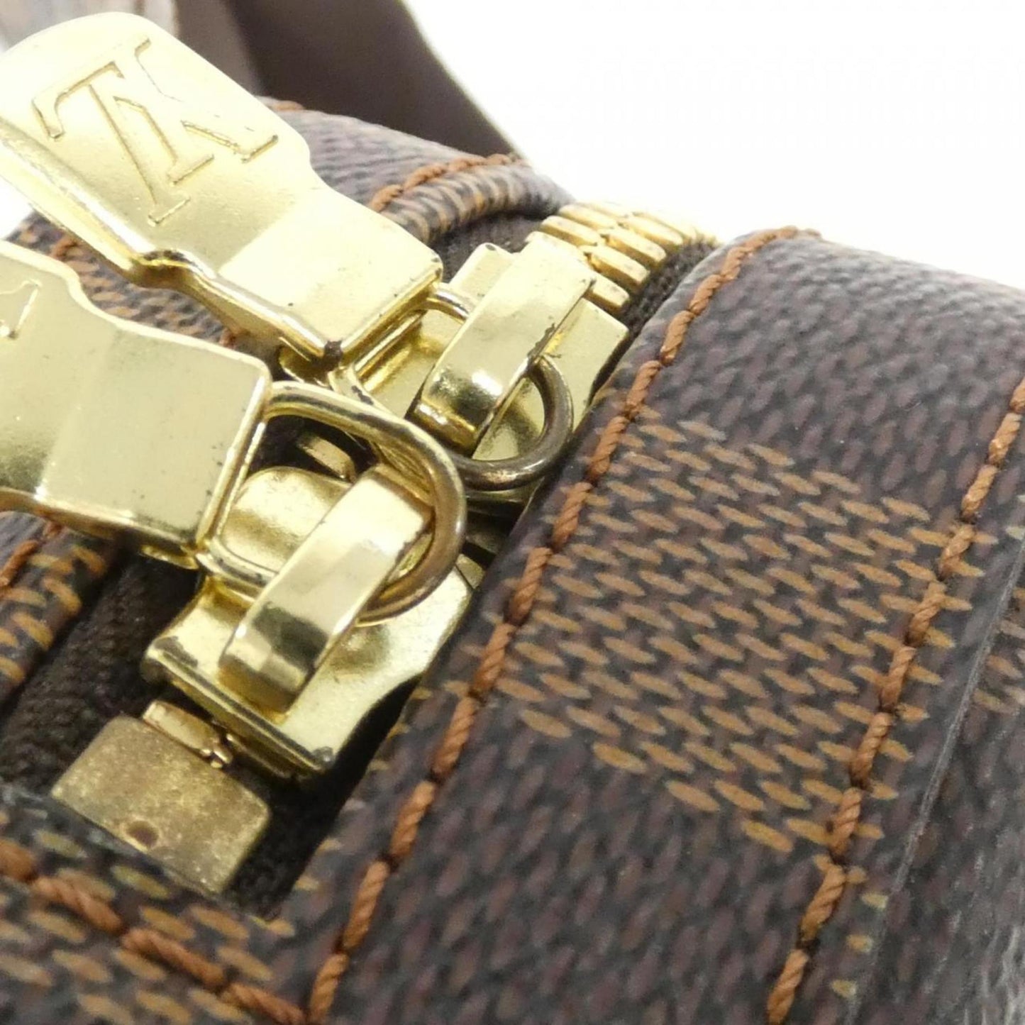 Louis Vuitton, Brown, Canvas, shopper