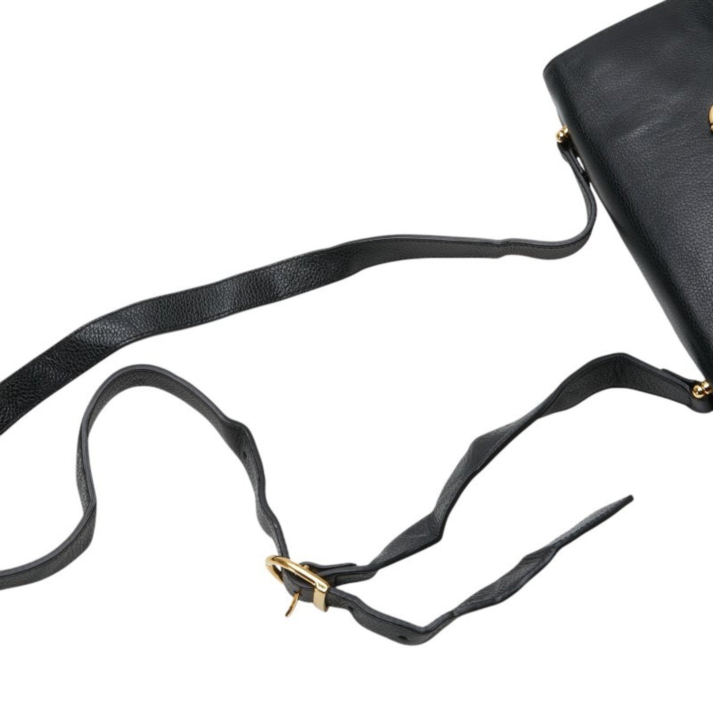 Gucci Zumi, Black, Leather, shoulder