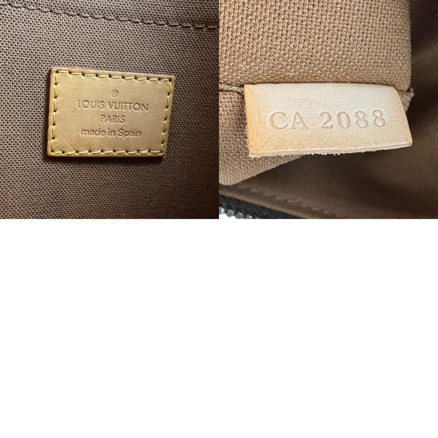 Louis Vuitton Odeon, Brown, Canvas, shoulder