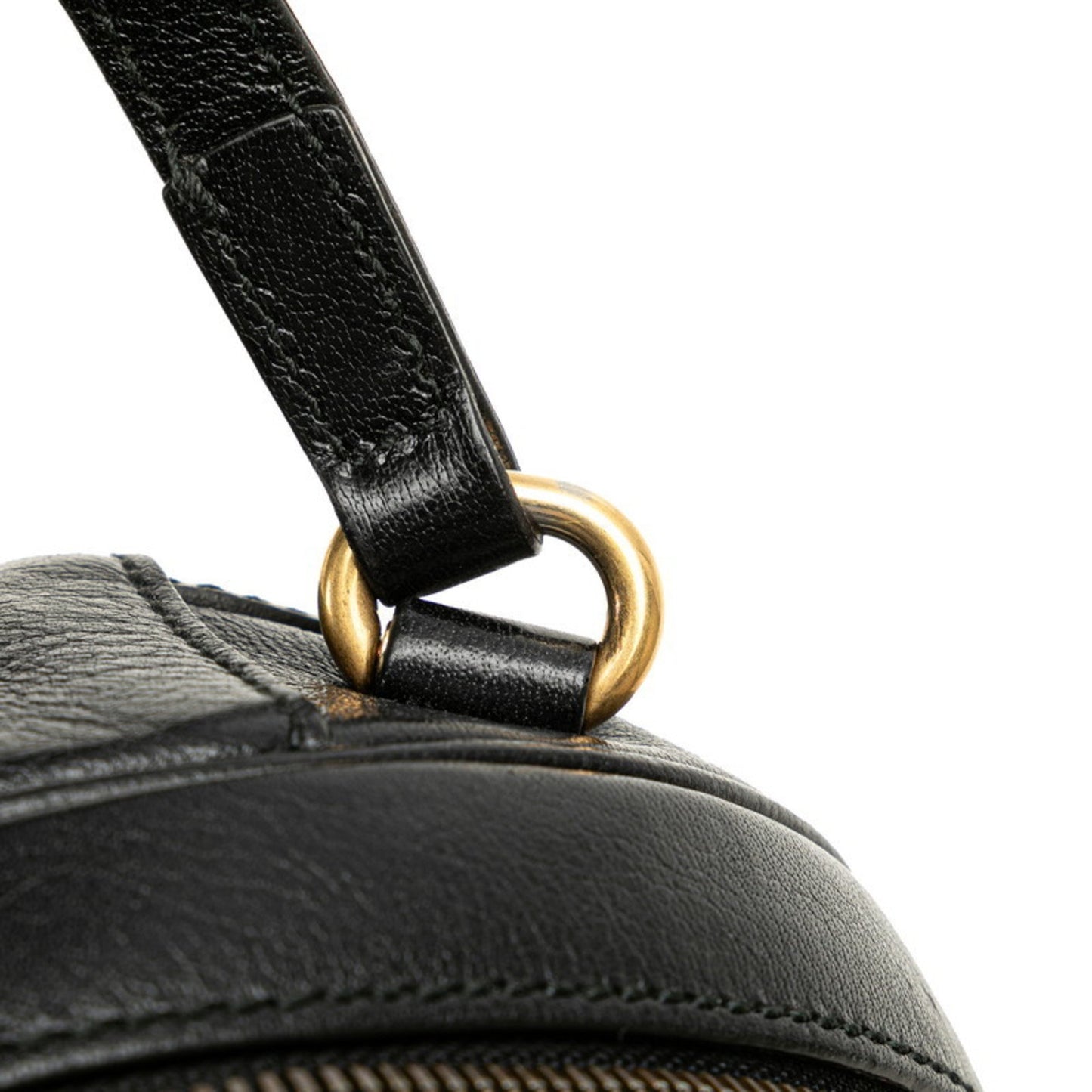 Gucci Basketball, Black, Leather, handbag