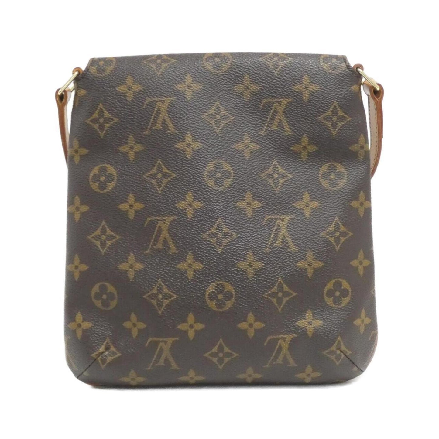 Louis Vuitton Musette Salsa, Brown, Canvas, shoulder