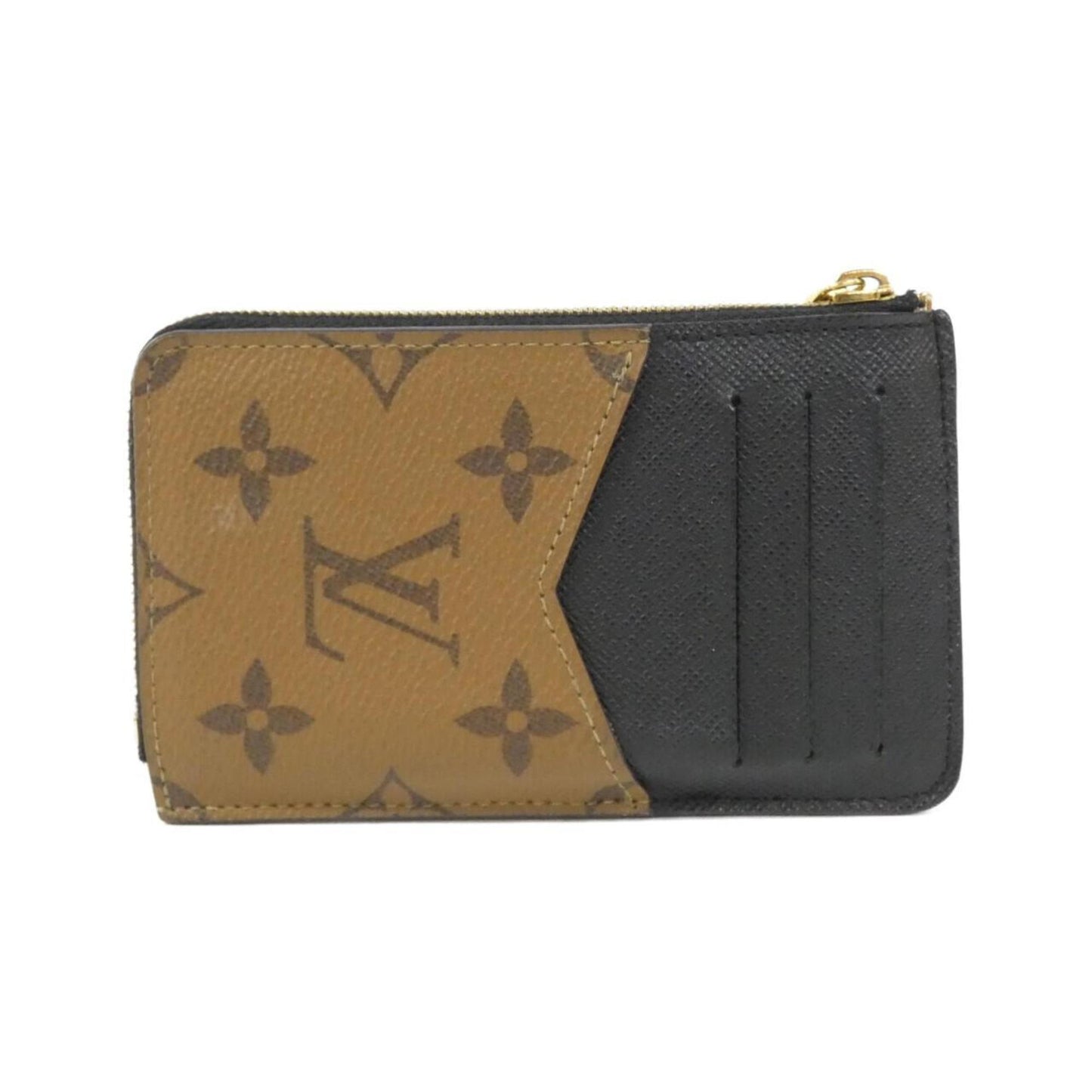 Louis Vuitton Porte cartes recto verso, Brown, Canvas, wallet