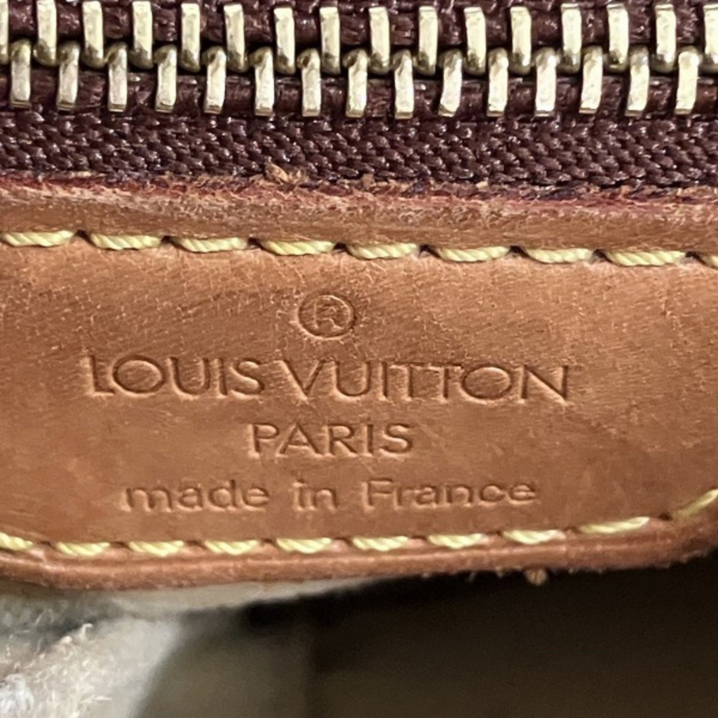 Louis Vuitton Looping GM, Brown, Canvas, tote