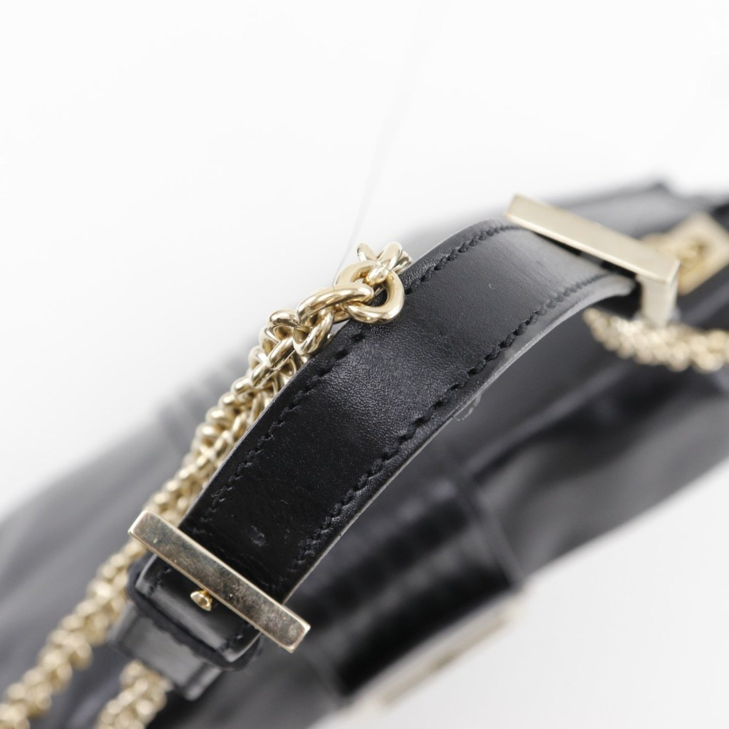 Fendi Baguette, Black, Leather, shoulder