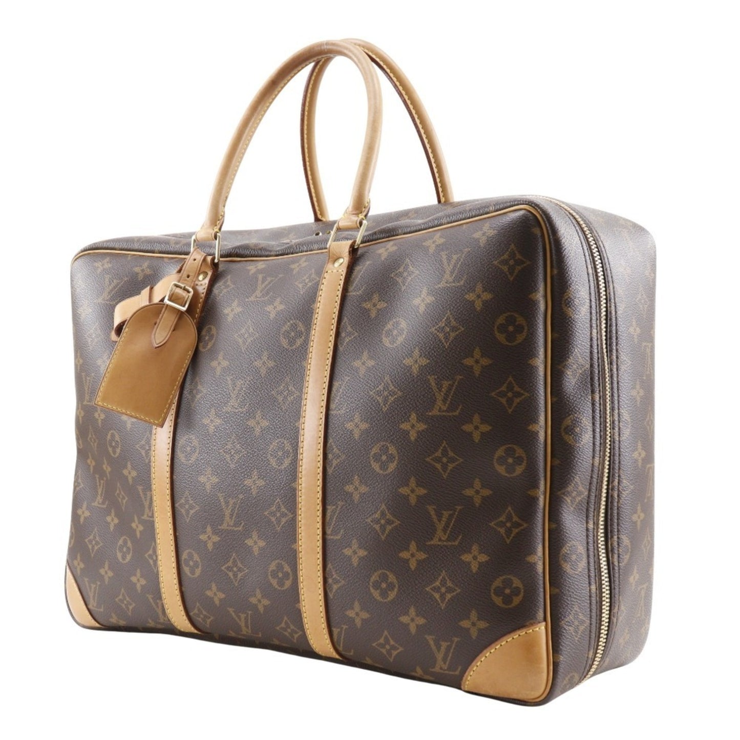 Louis Vuitton Sirius, Brown, Canvas, travel