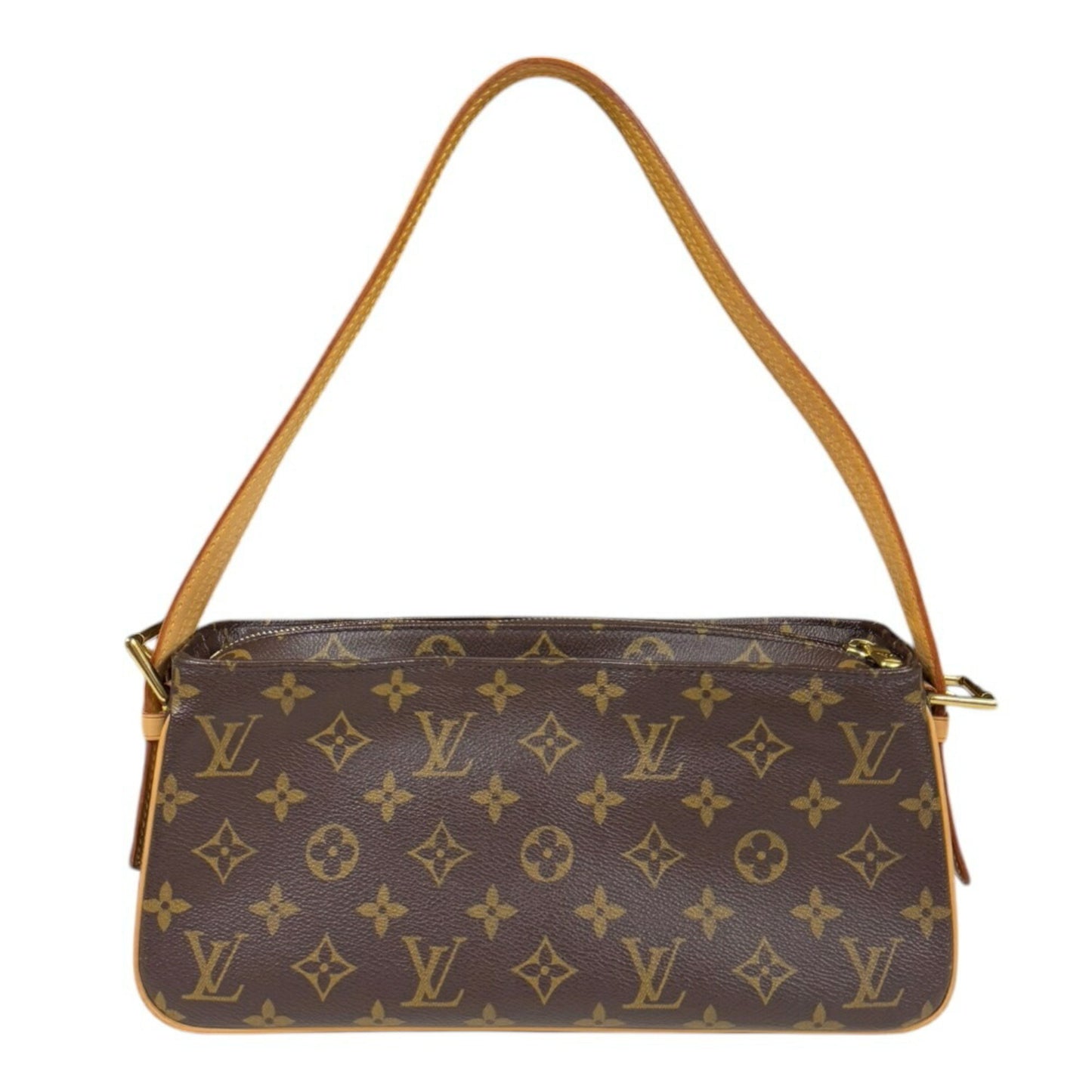 Louis Vuitton Viva Cité, Brown, Canvas, shoulder