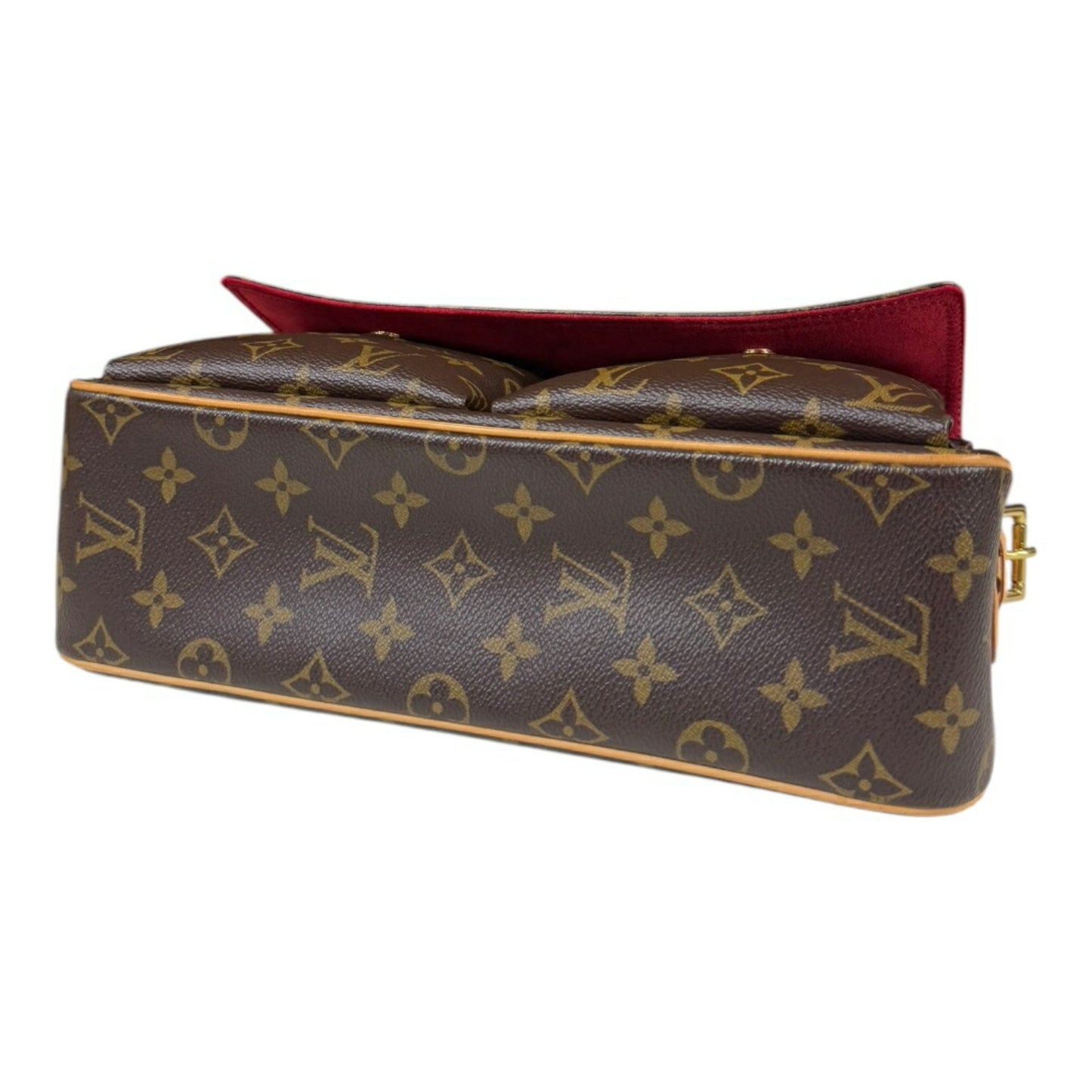 Louis Vuitton Viva Cité, Brown, Canvas, shoulder