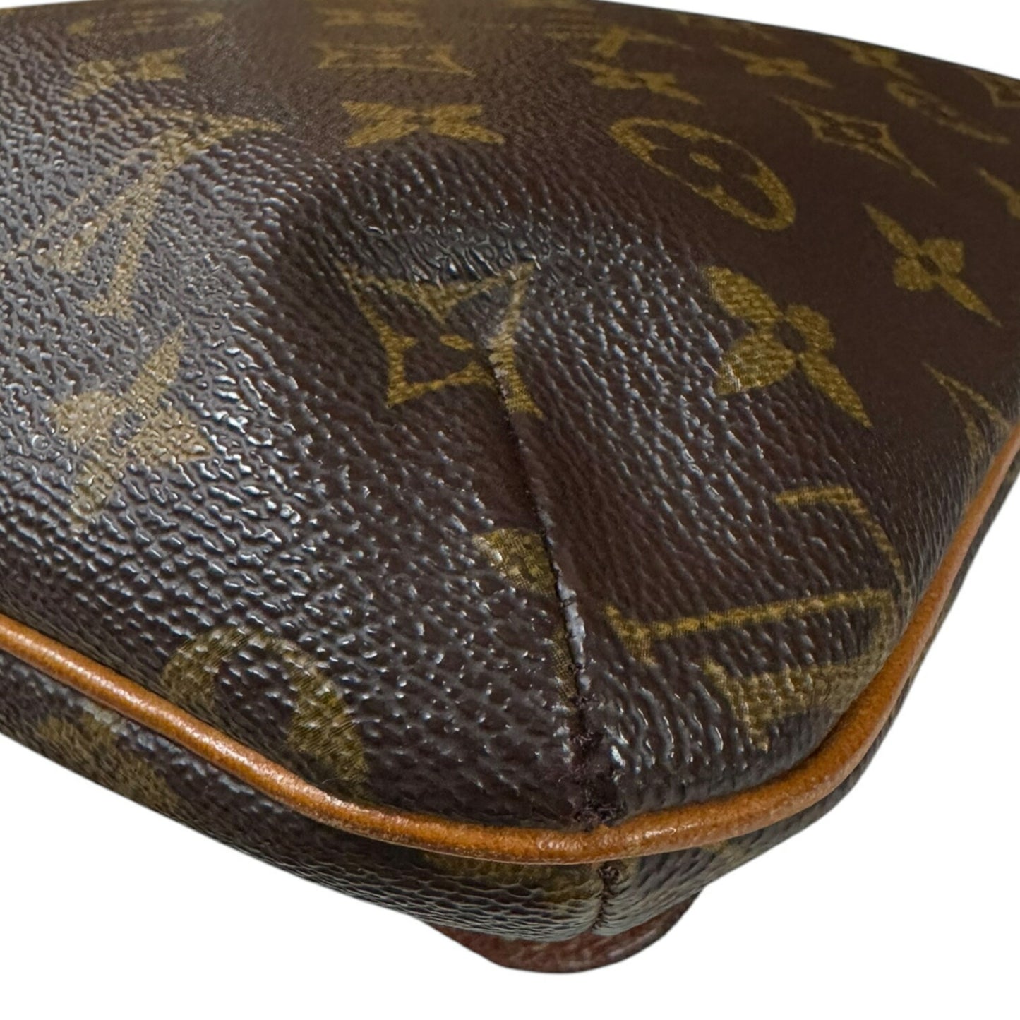Louis Vuitton Musette Salsa, Brown, Canvas, shoulder