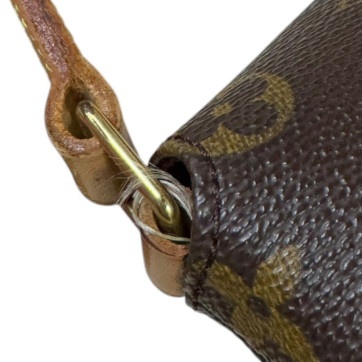 Louis Vuitton Musette Salsa, Brown, Canvas, shoulder