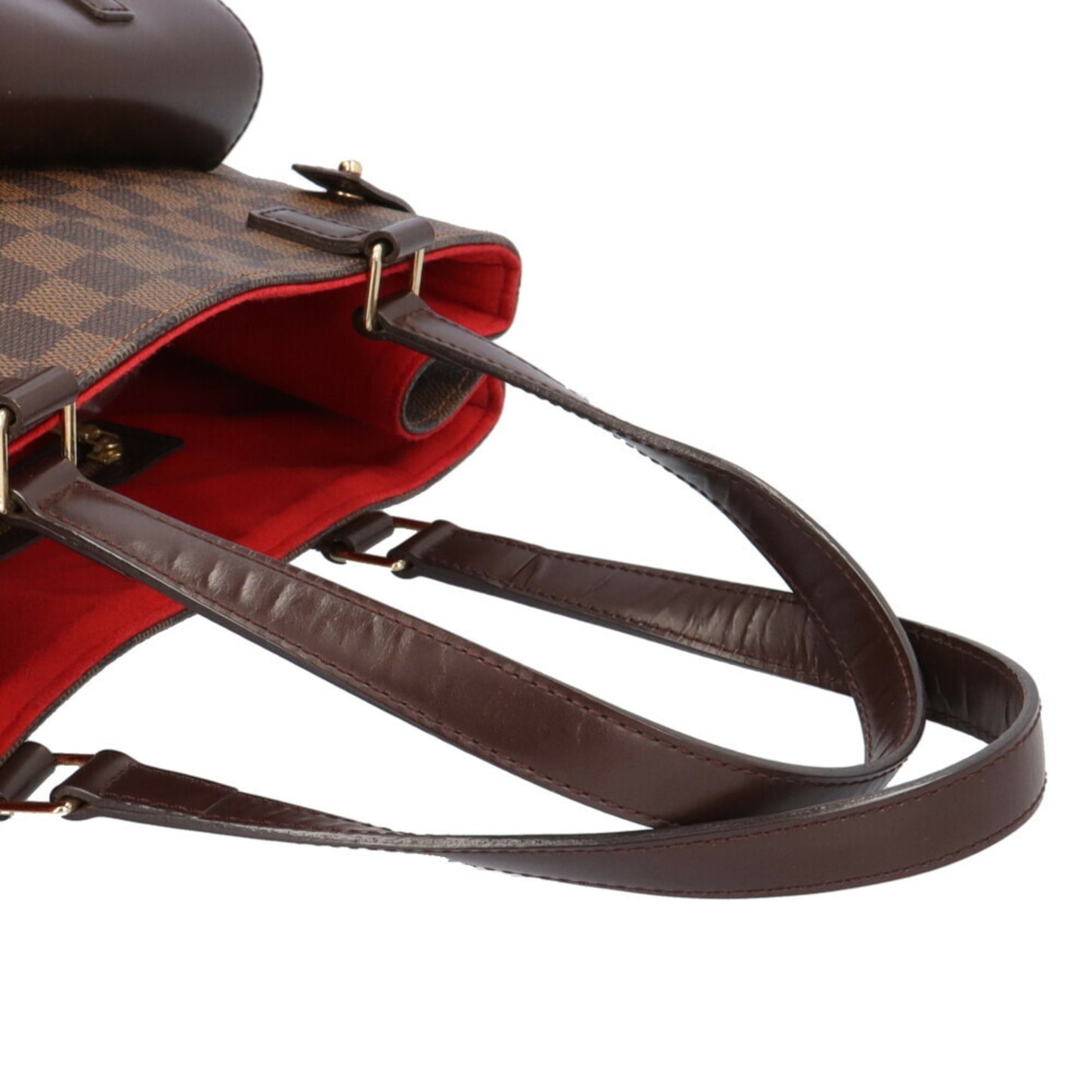 Louis Vuitton Uzes, Brown, Canvas, shoulder