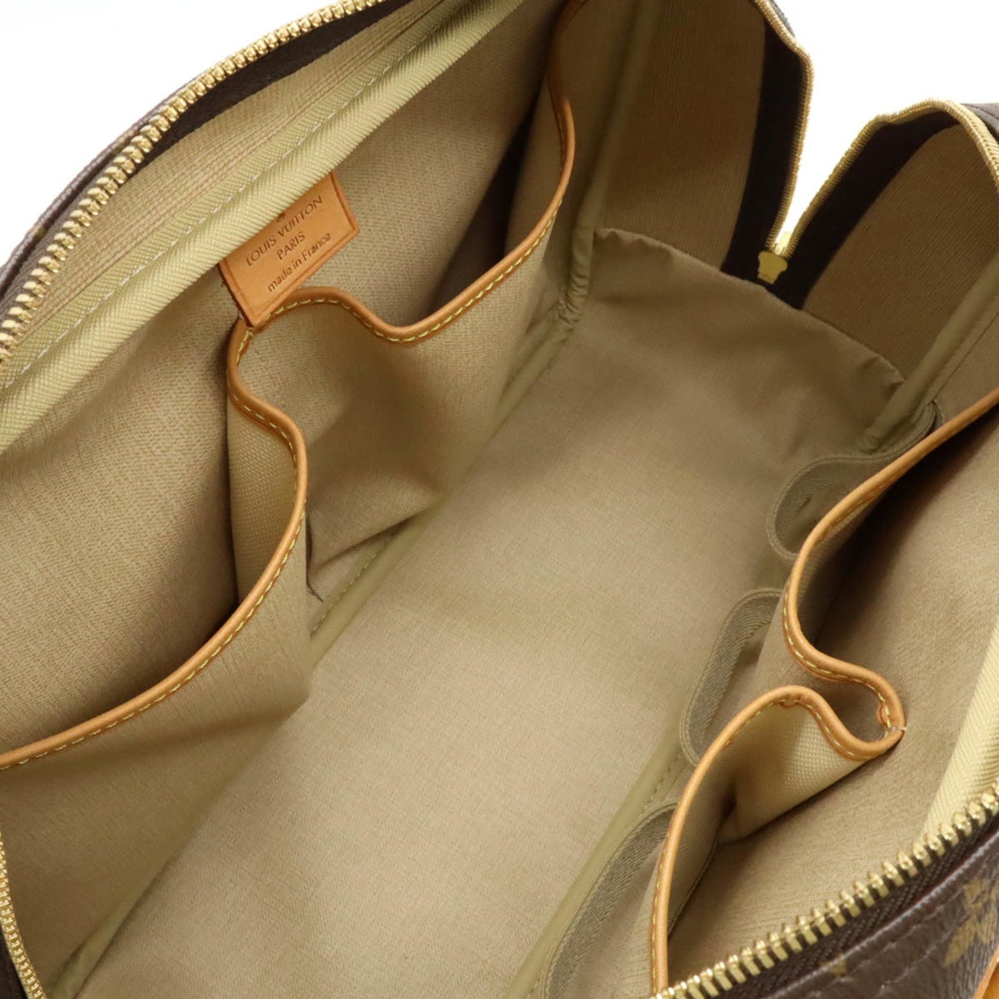 Louis Vuitton Deauville, Brown, Canvas, handbag