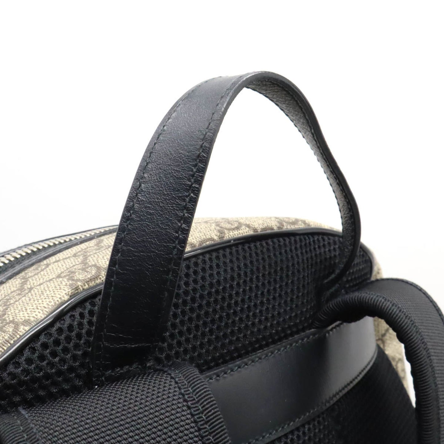 Gucci Ophidia, Beige, Canvas, backpack