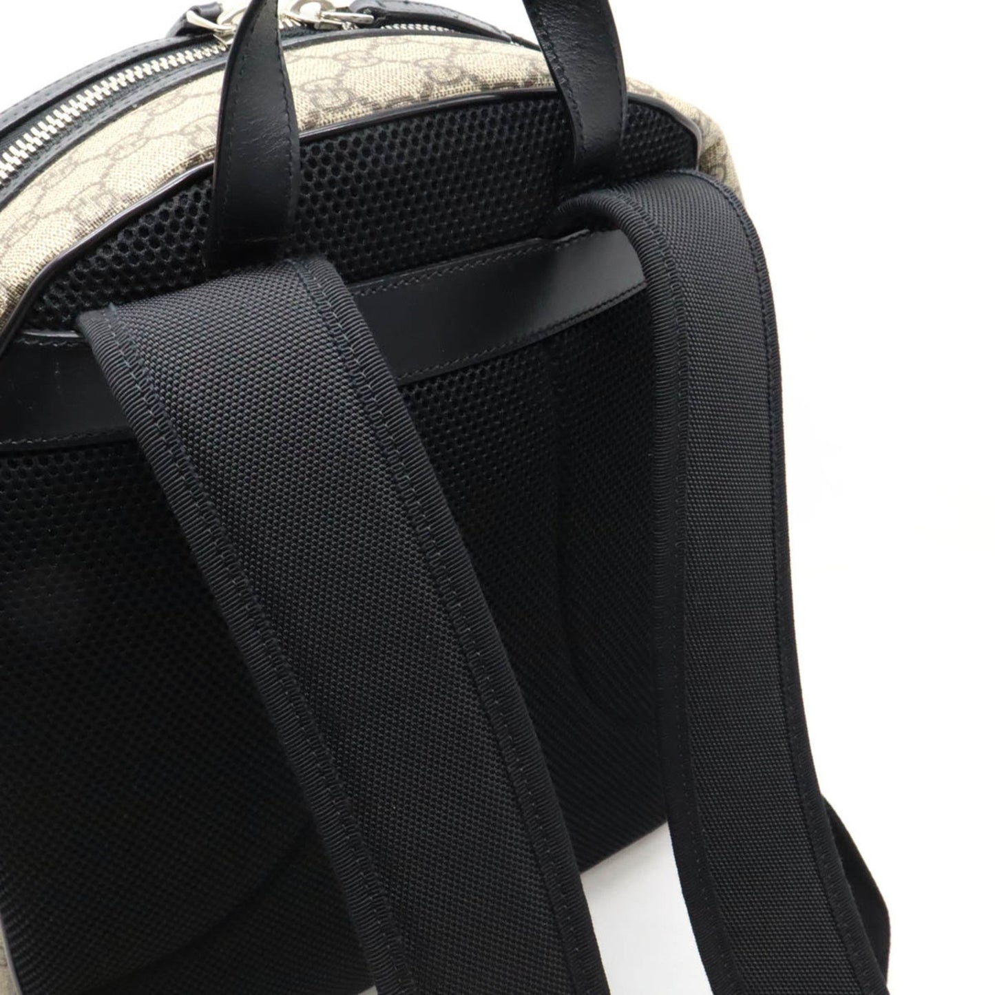 Gucci Ophidia, Beige, Canvas, backpack