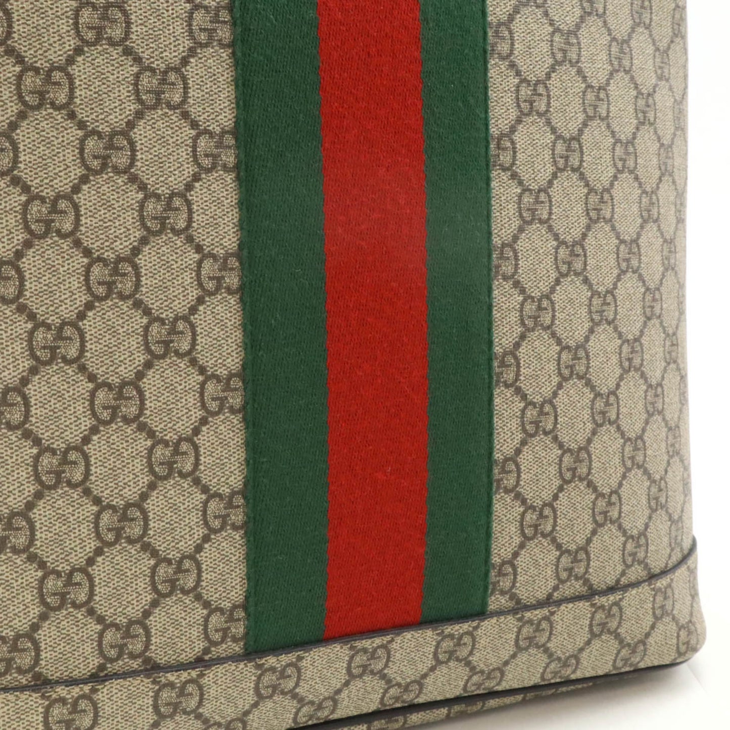 Gucci Ophidia, Beige, Canvas, backpack