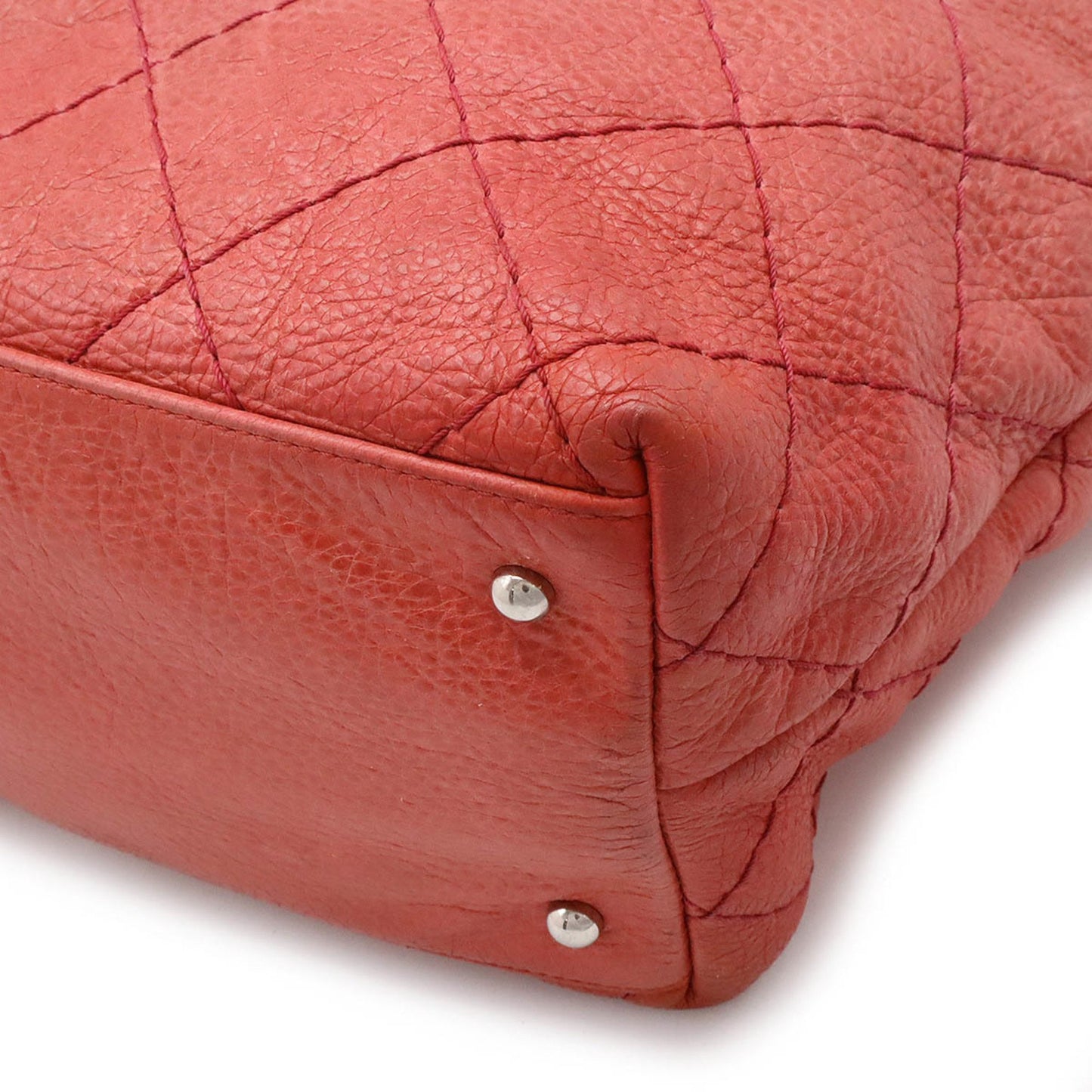 Chanel On the road, Pink, Leather, shoulder