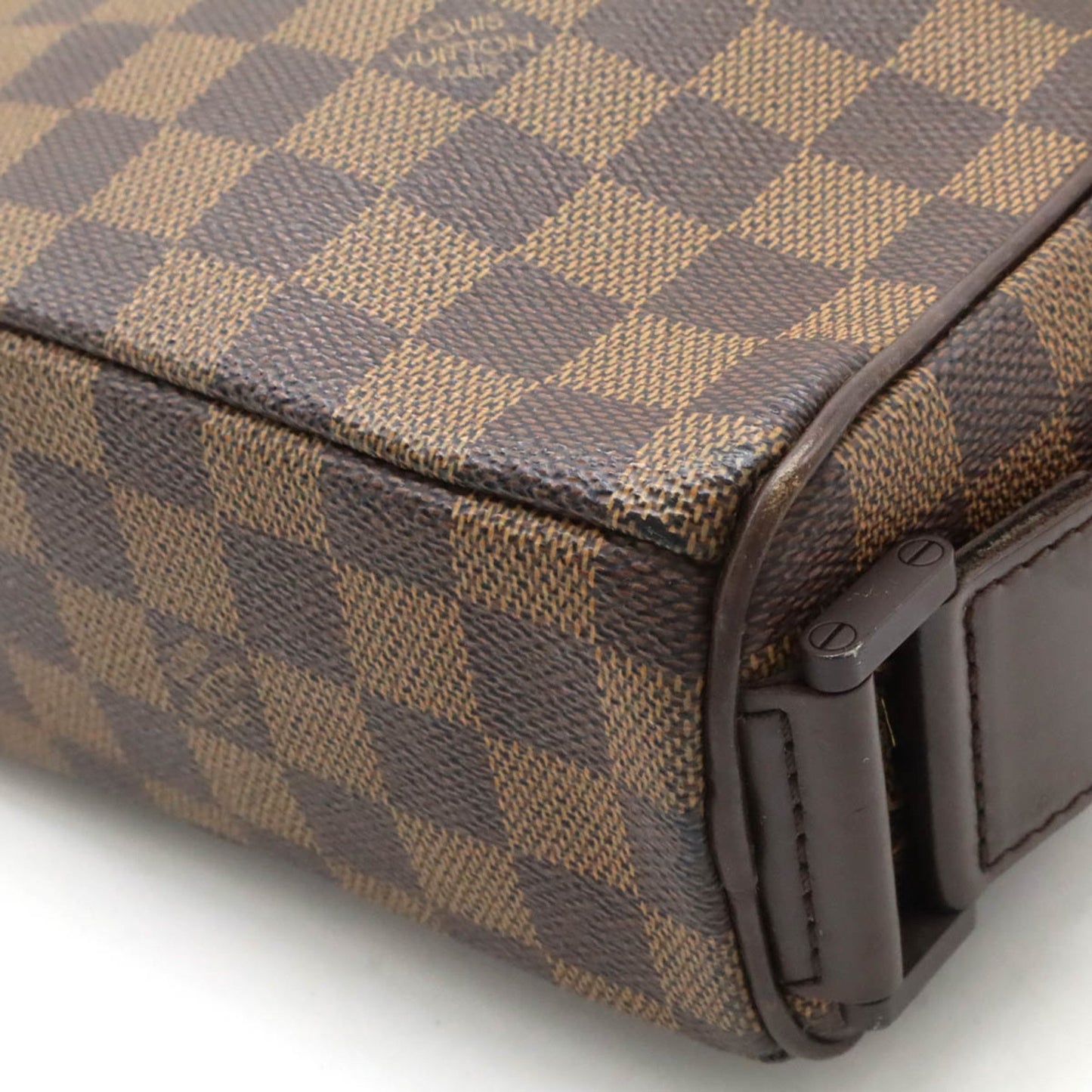 Louis Vuitton Olav, Brown, Canvas, shoulder