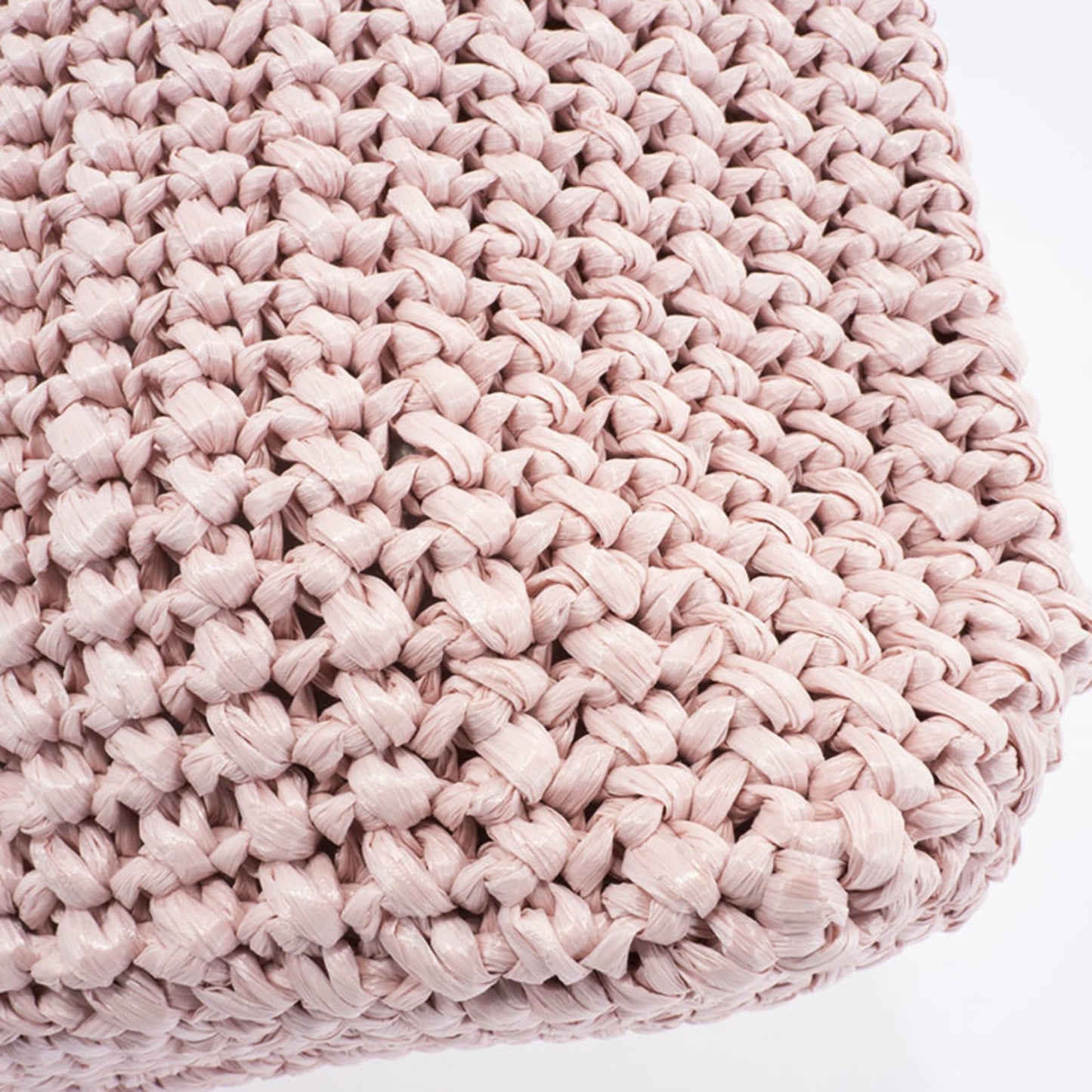 Prada Crochet, Pink, Viscose, tote