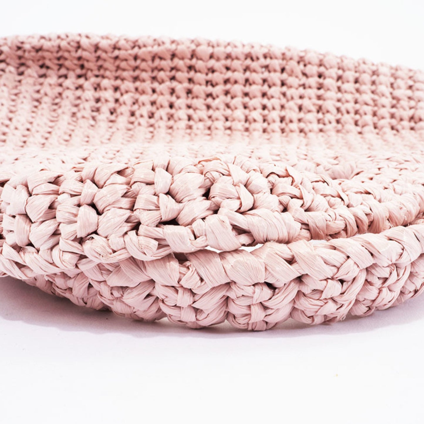 Prada Crochet, Pink, Viscose, tote