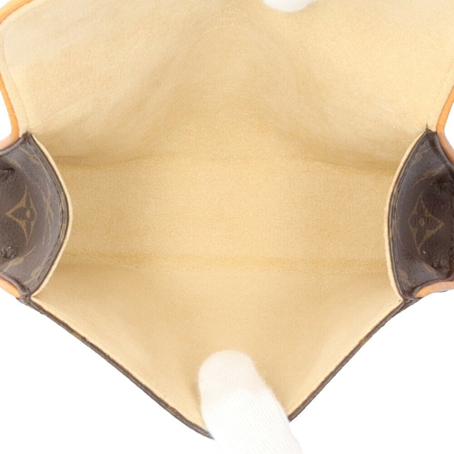 Louis Vuitton Florentine, Brown, Canvas, clutch