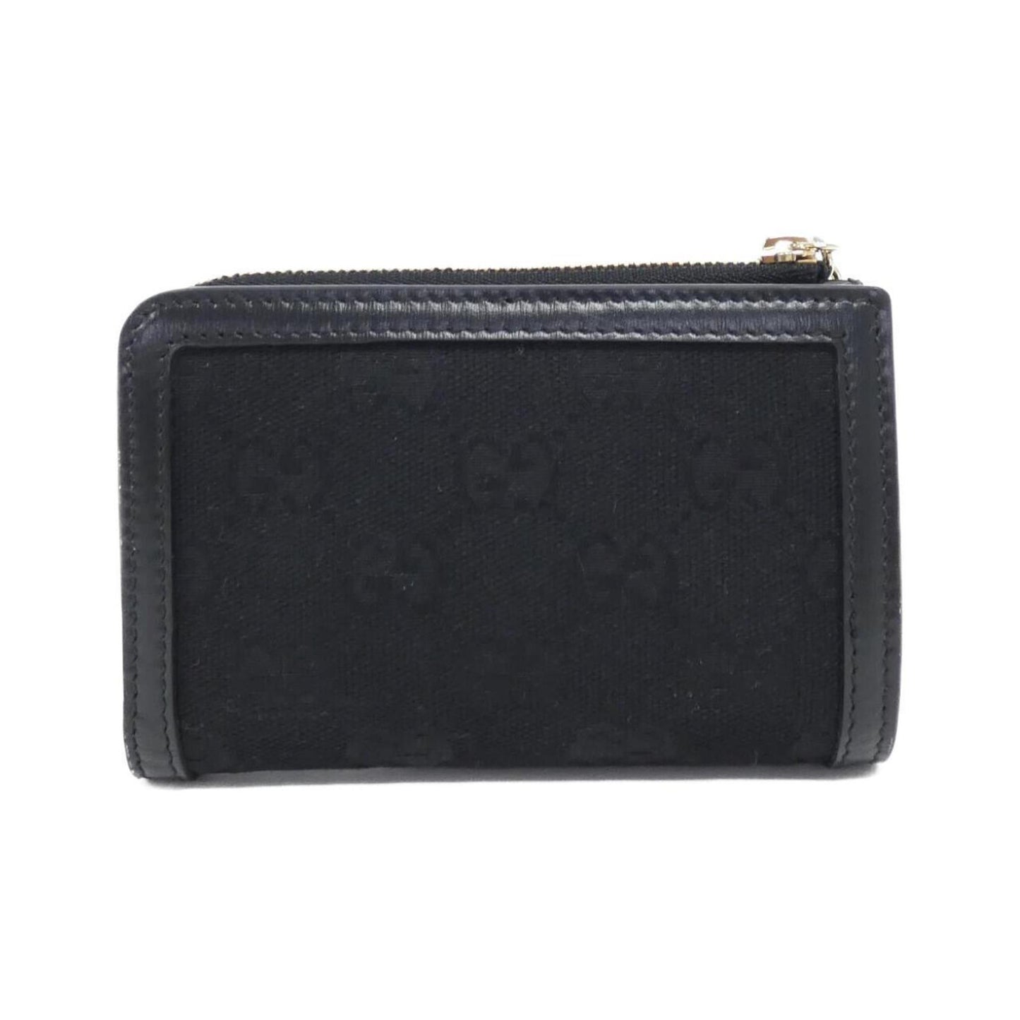 Gucci GG canvas, Black, Canvas, wallet
