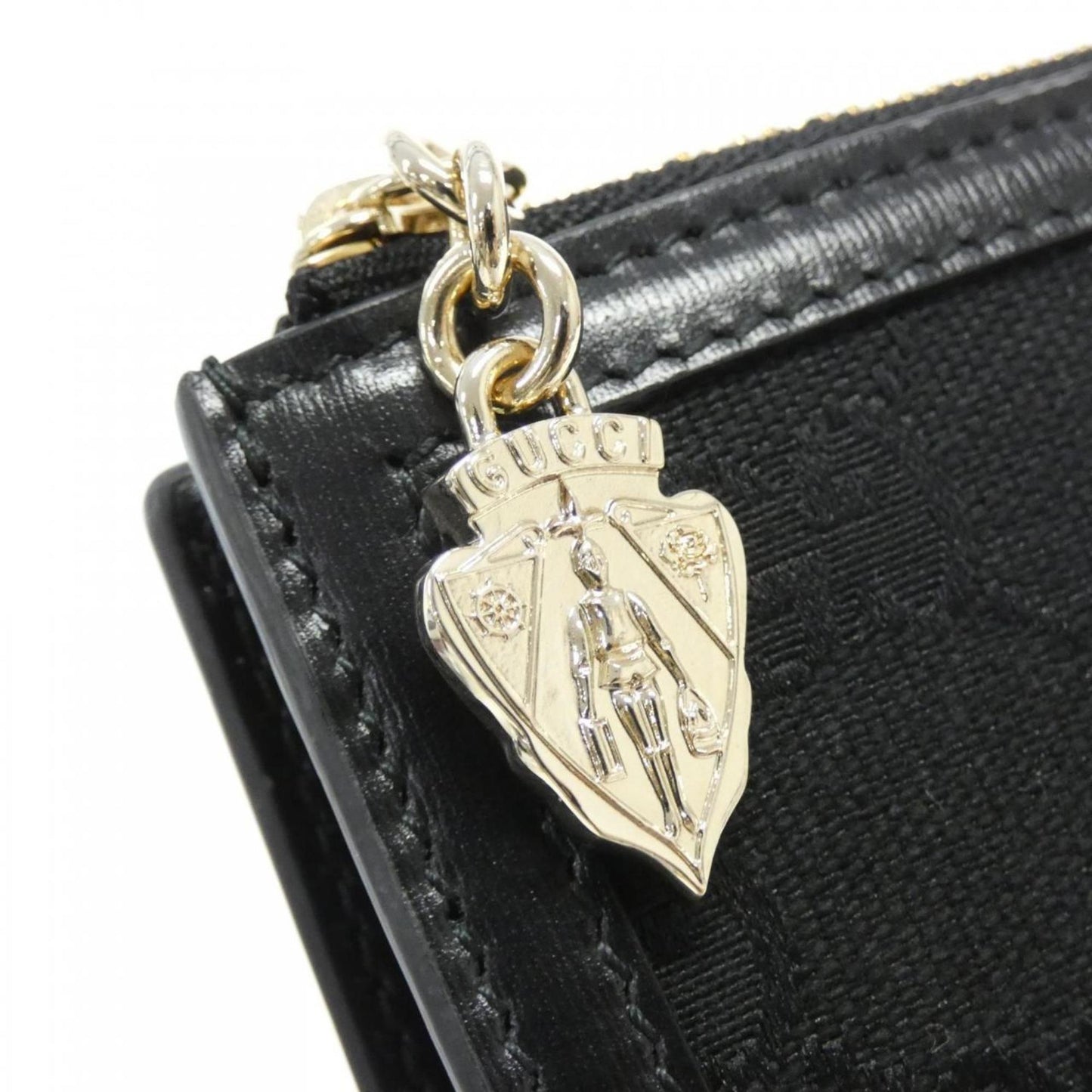 Gucci GG canvas, Black, Canvas, wallet