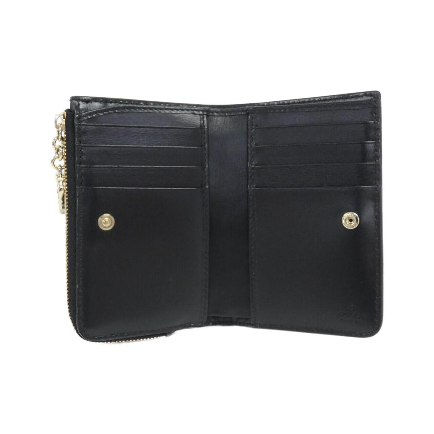 Gucci GG canvas, Black, Canvas, wallet