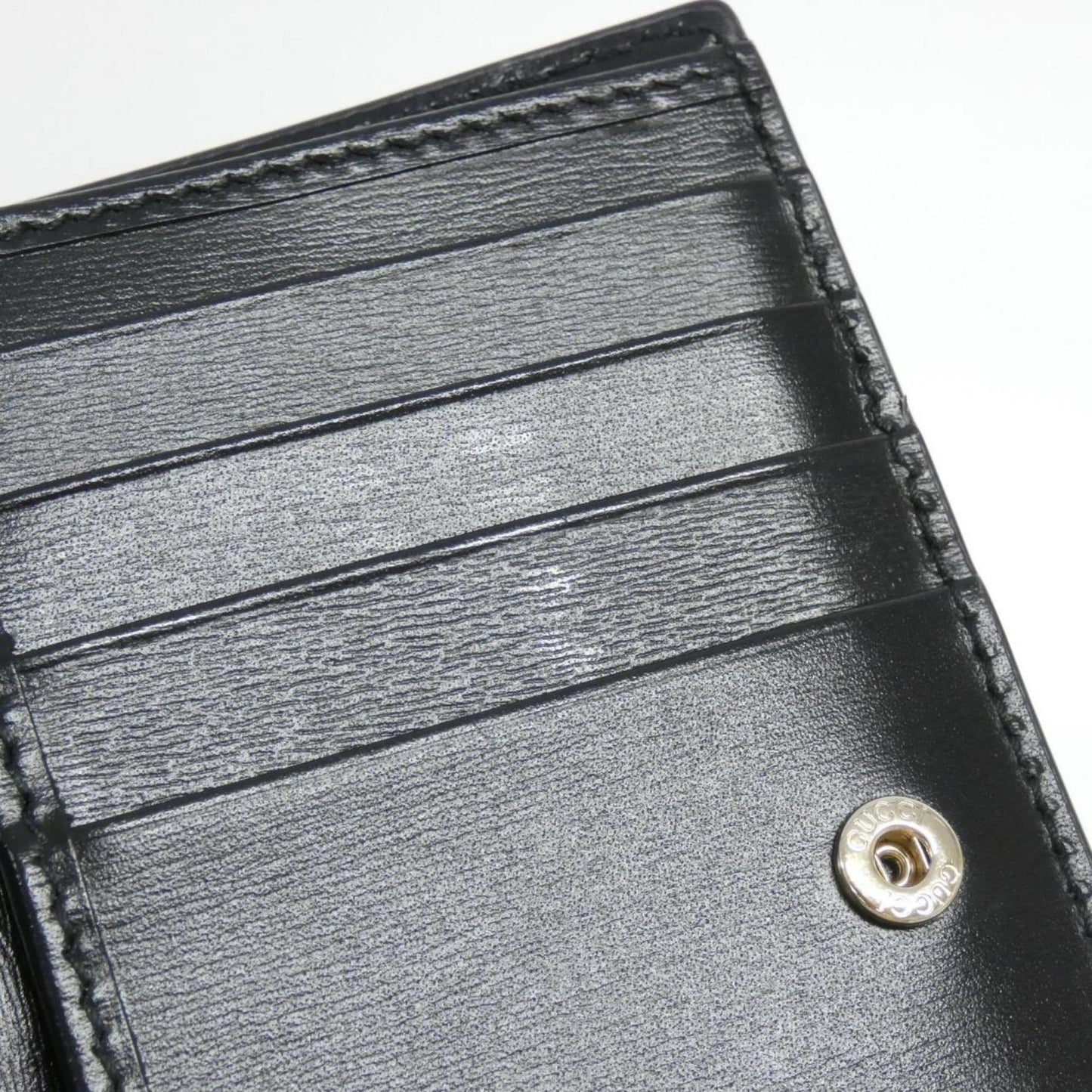 Gucci GG canvas, Black, Canvas, wallet