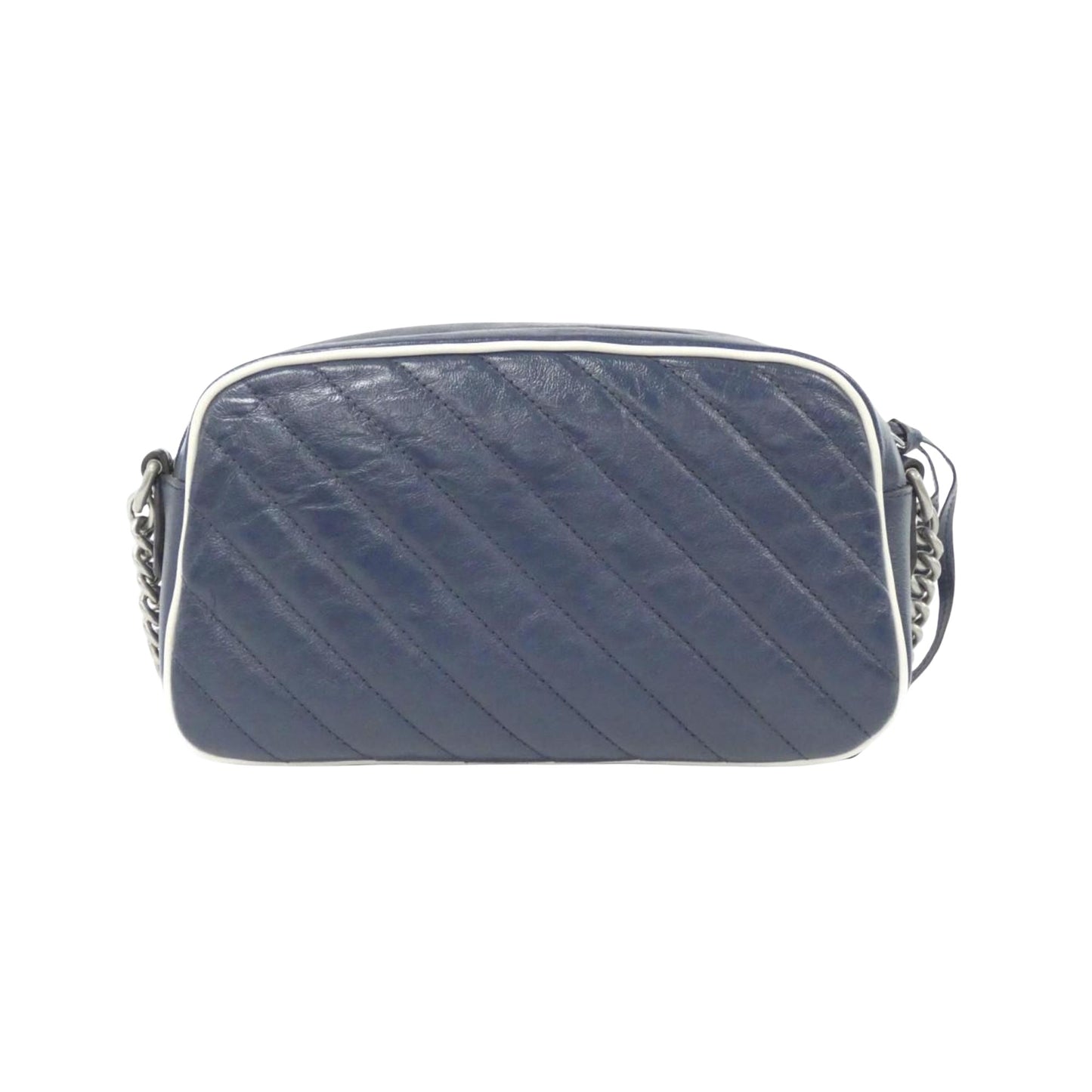 Gucci Marmont, Navy, Leather, shoulder