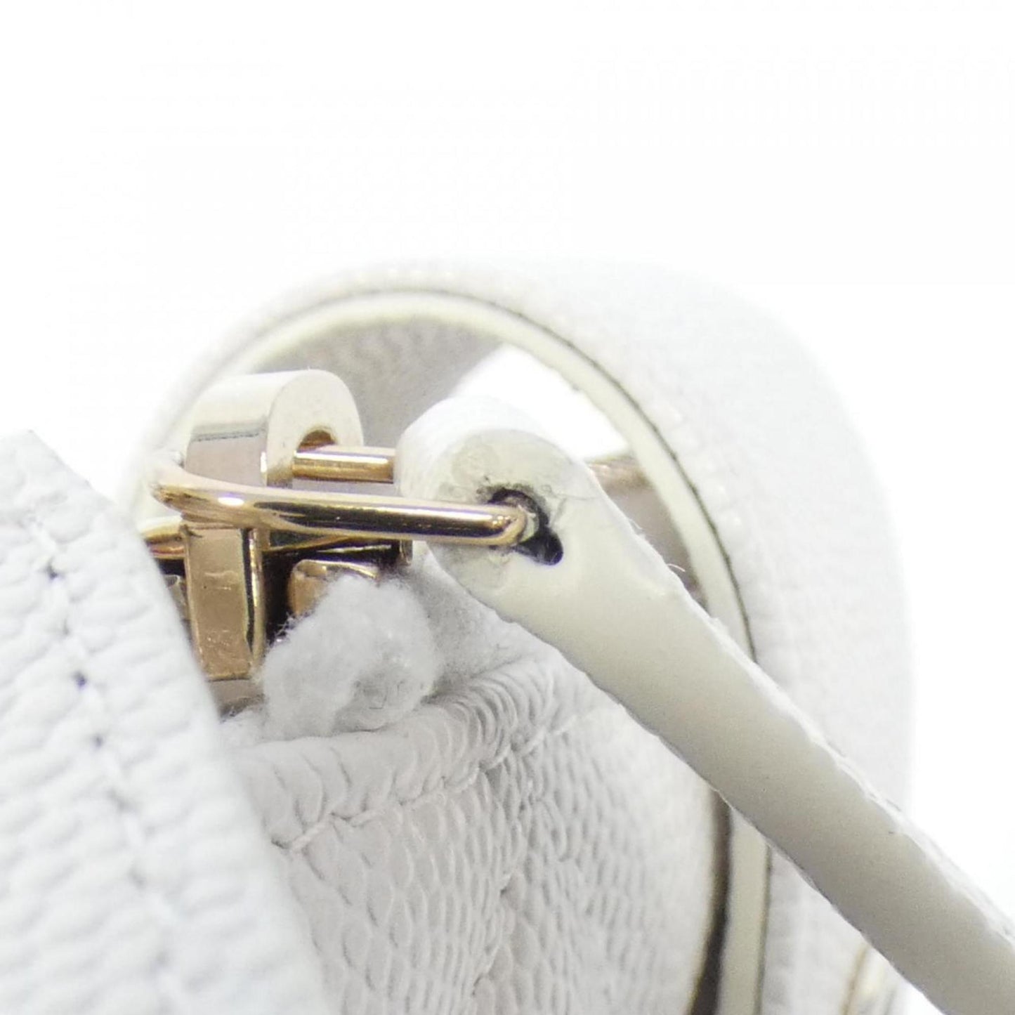 Chanel Timeless/classique, White, Leather, wallet