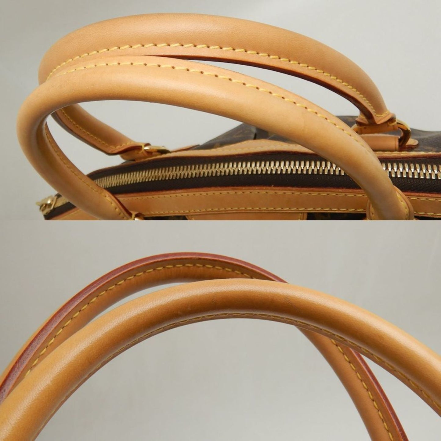 Louis Vuitton Tivoli, Brown, Canvas, handbag