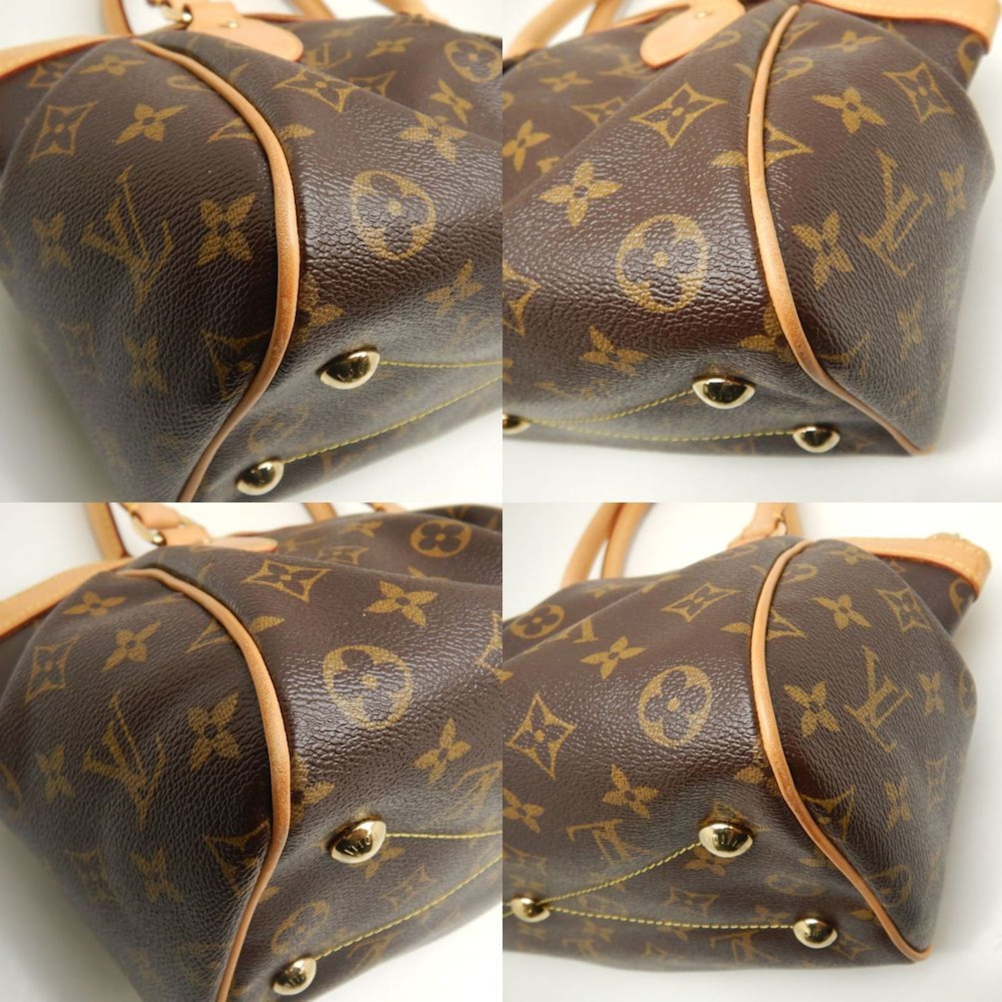 Louis Vuitton Tivoli, Brown, Canvas, handbag
