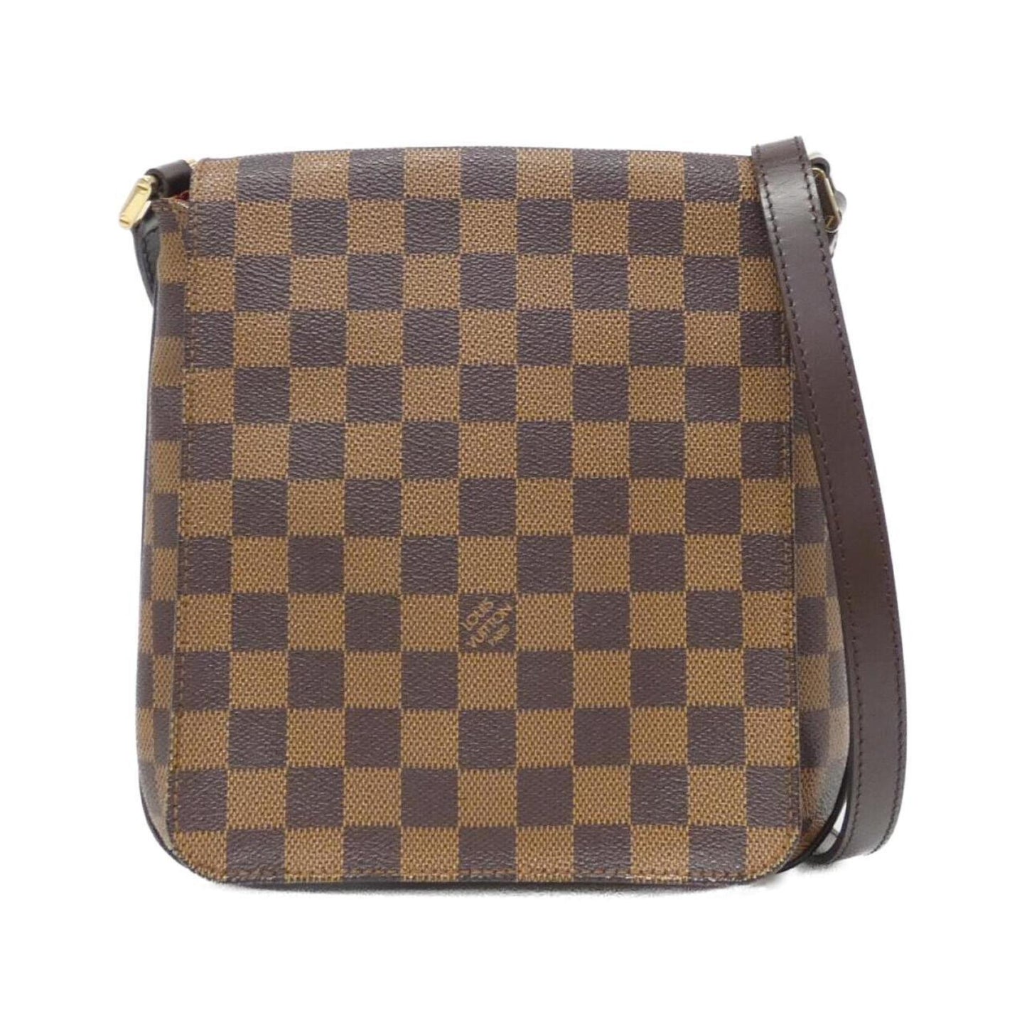 Louis Vuitton Musette Salsa, Brown, Canvas, shoulder