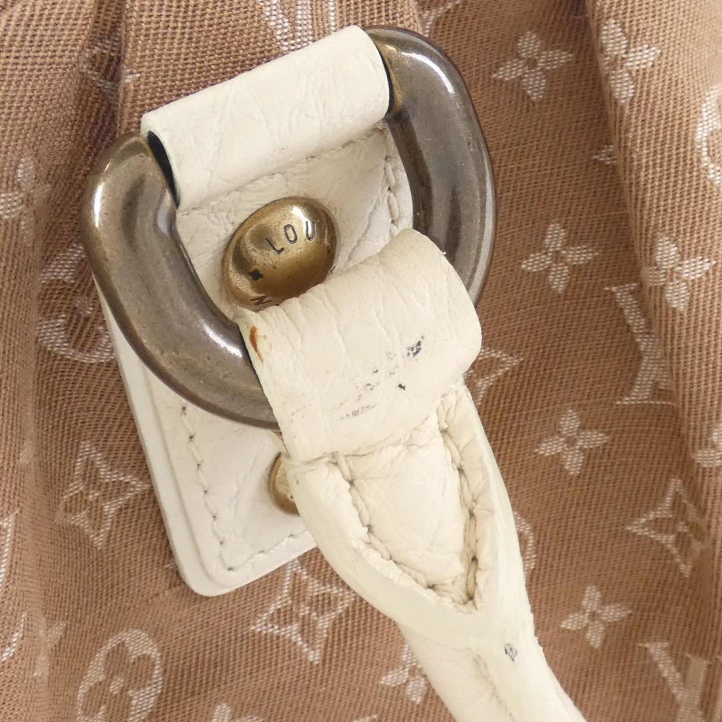 Louis Vuitton Trapèze, Camel, Canvas, handbag