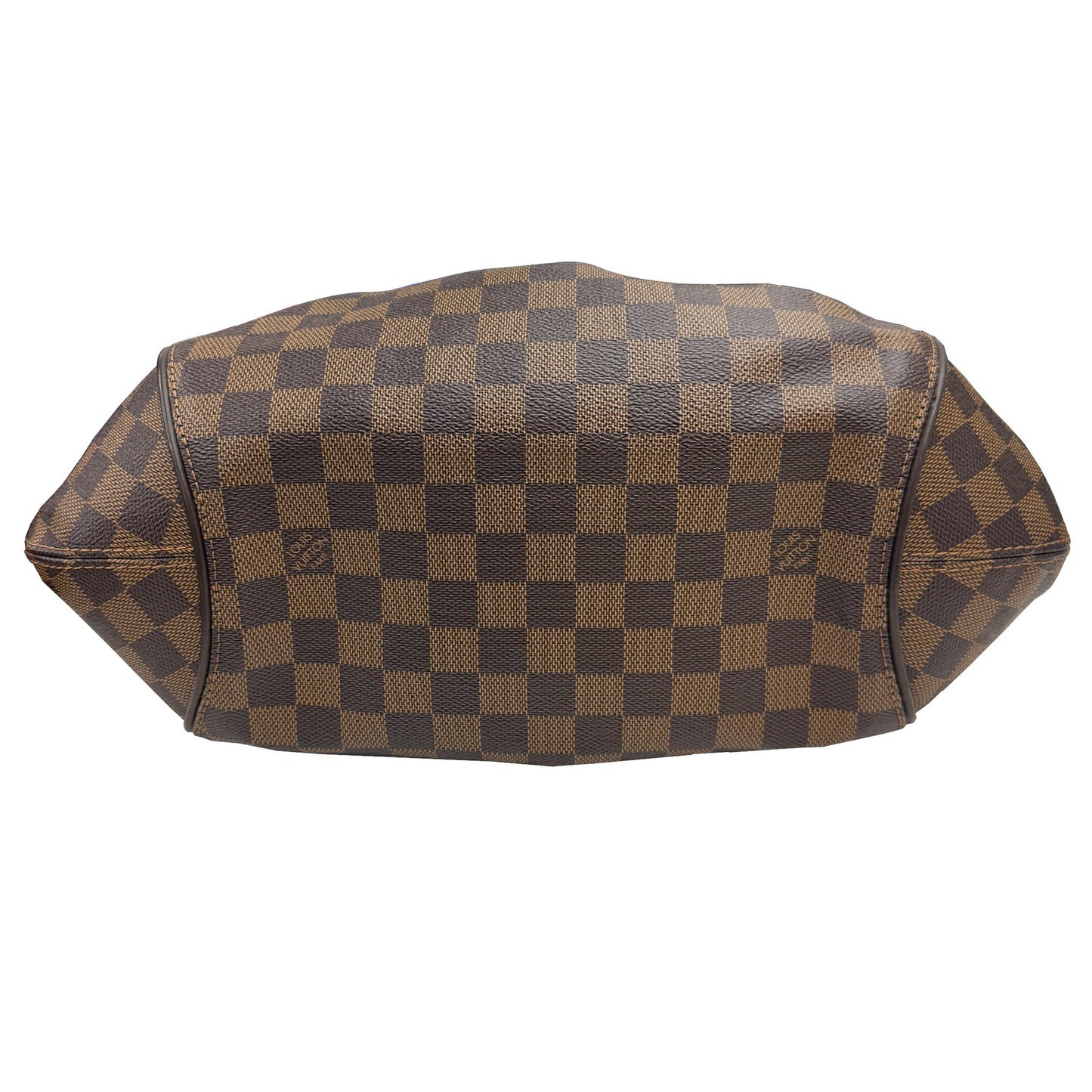 Louis Vuitton Sistina, Brown, Canvas, shoulder