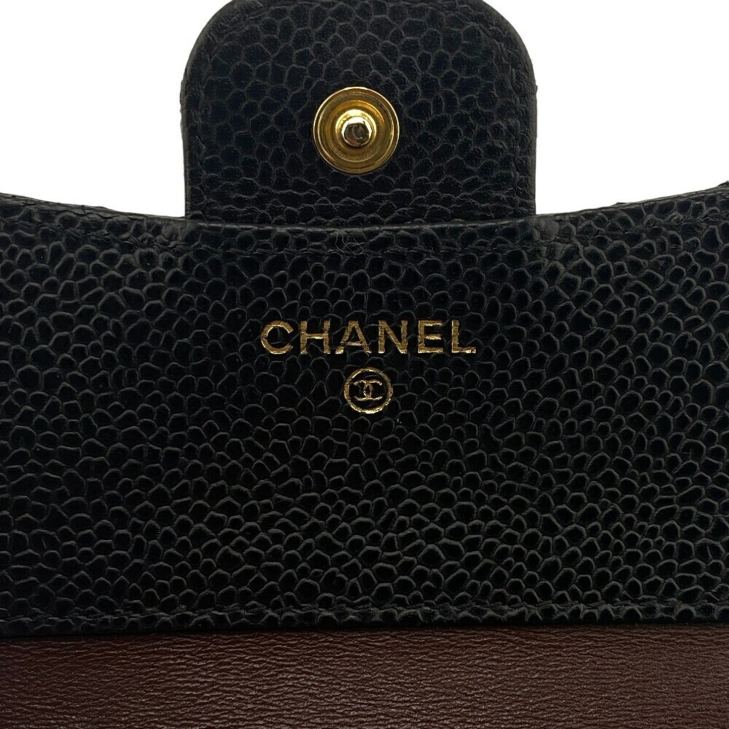 Chanel Porte carte, Navy, Leather, wallet