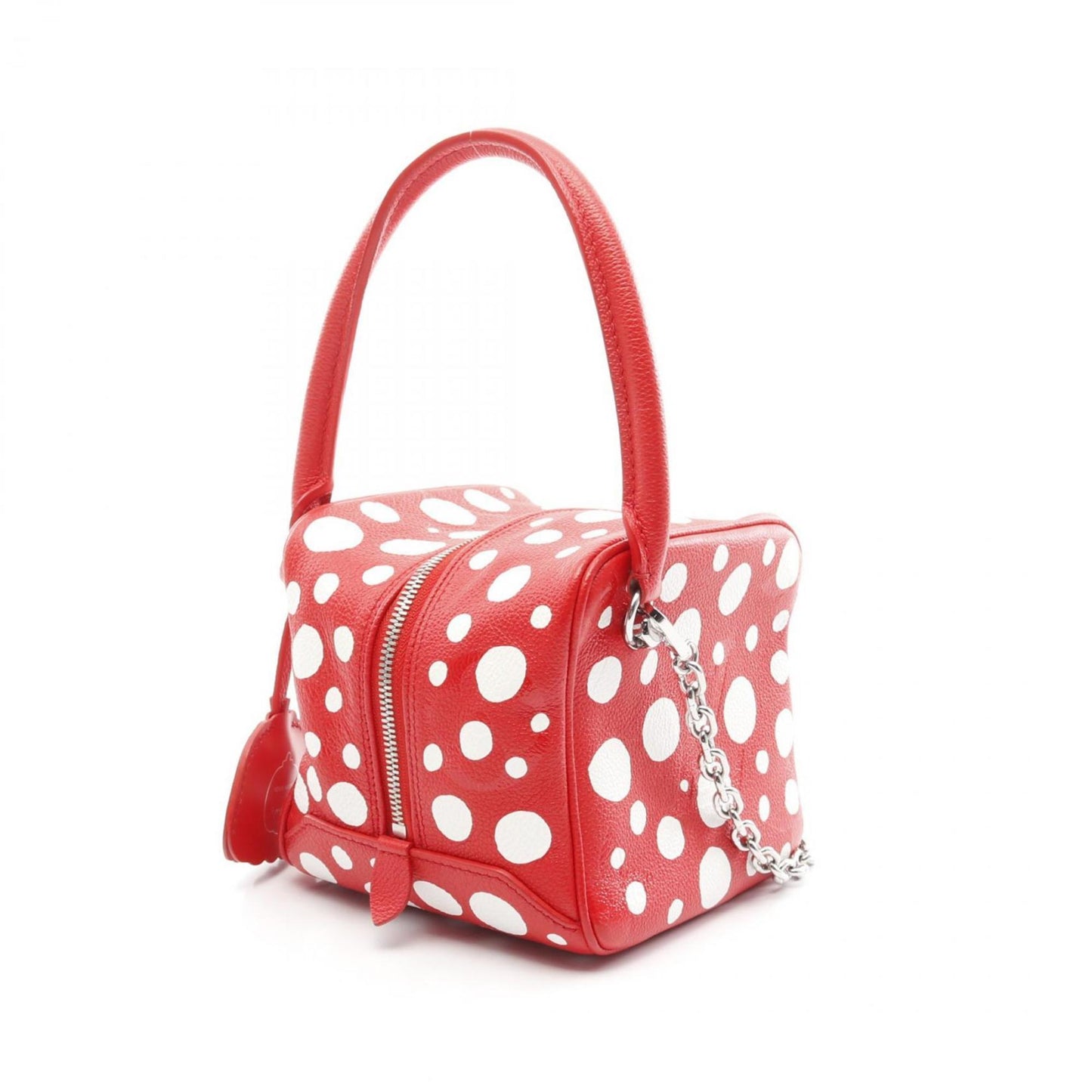 Louis Vuitton Square bag, Red, Leather, handbag