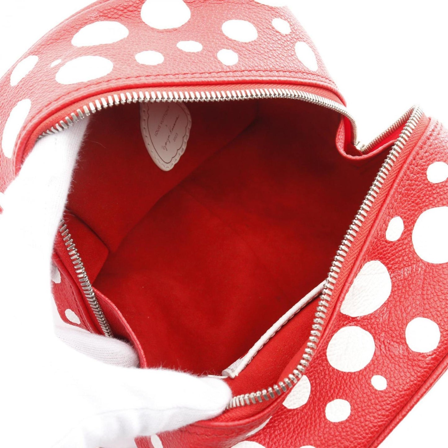 Louis Vuitton Square bag, Red, Leather, handbag