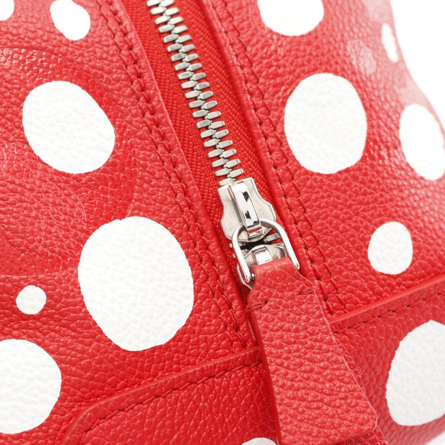 Louis Vuitton Square bag, Red, Leather, handbag