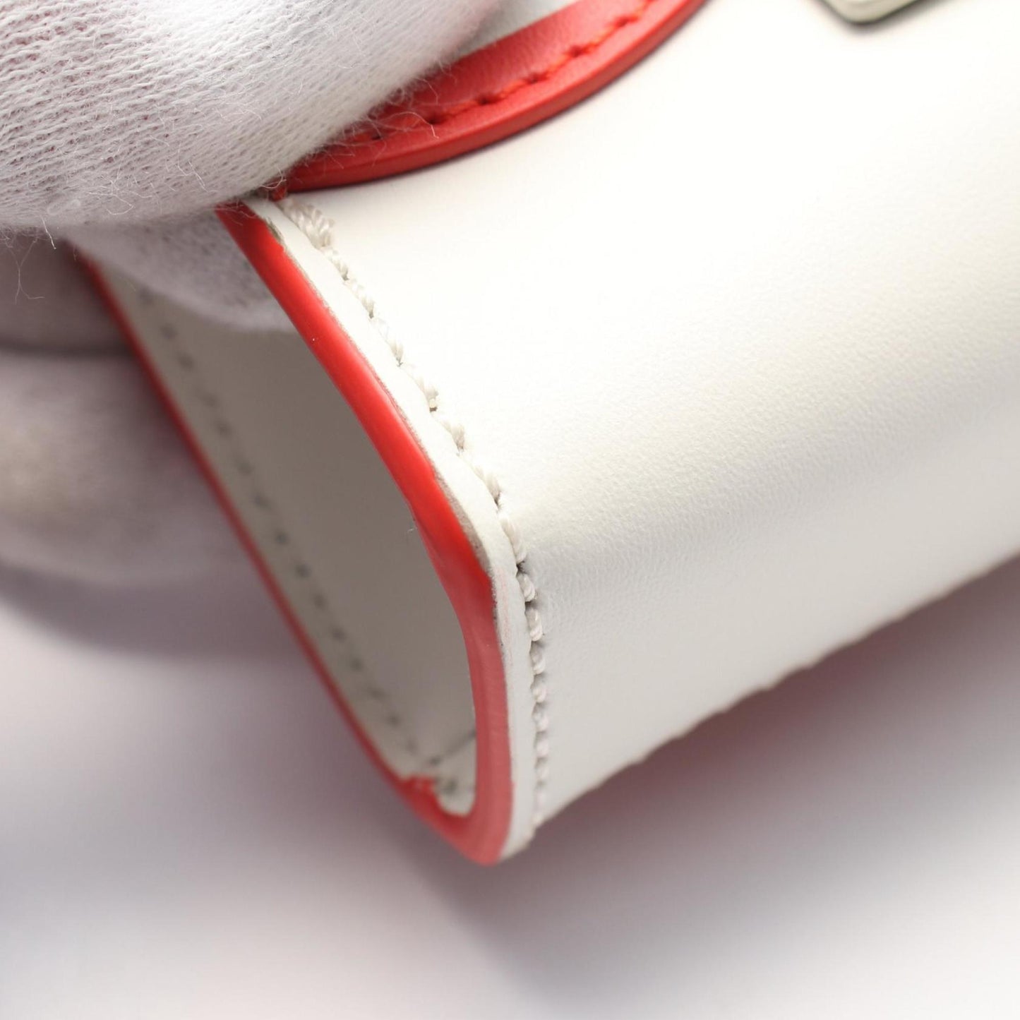 Fendi --, White, Leather, clutch